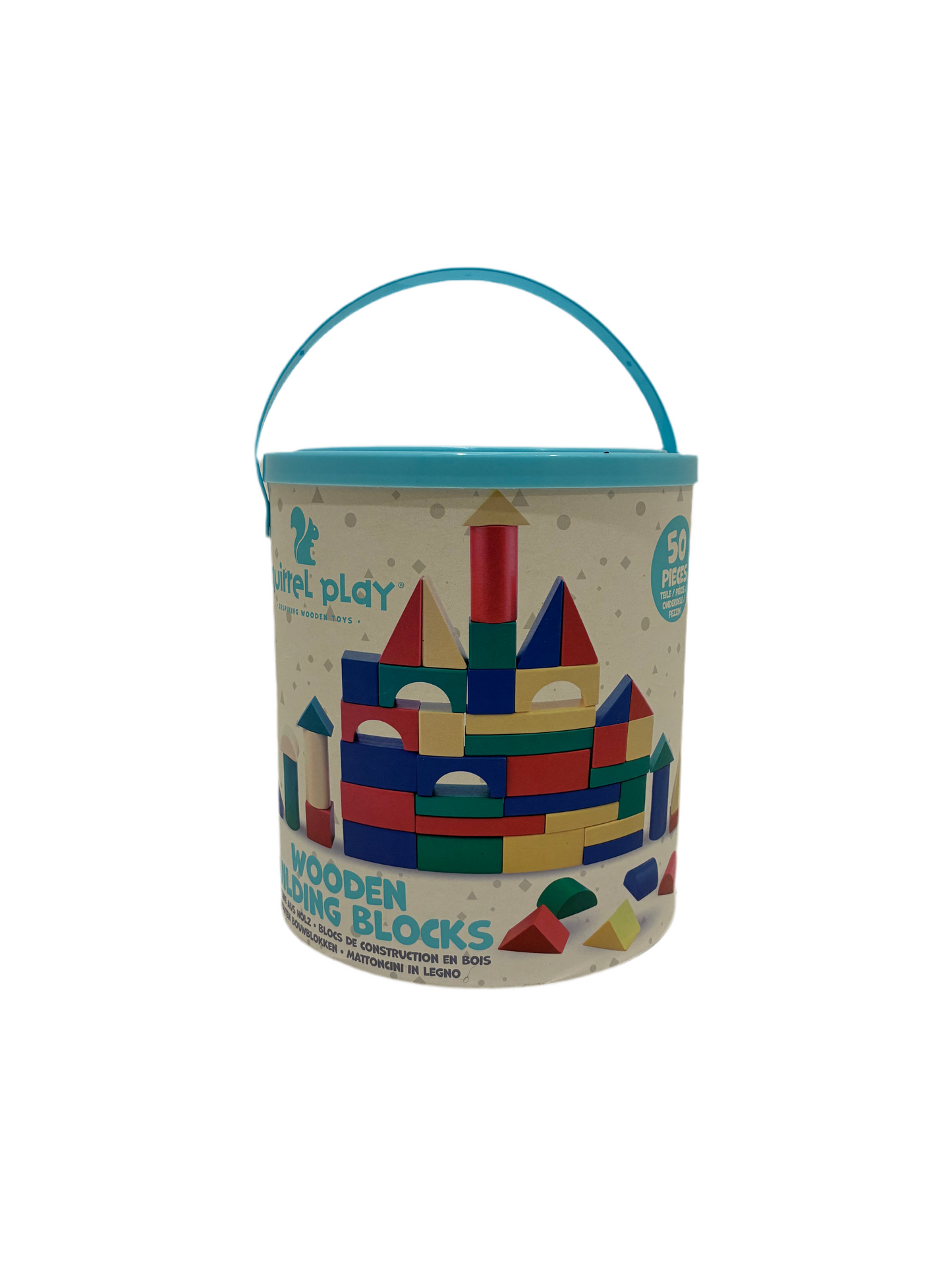 Squirrel Play Wooden Building Blocks (Pre-loved)