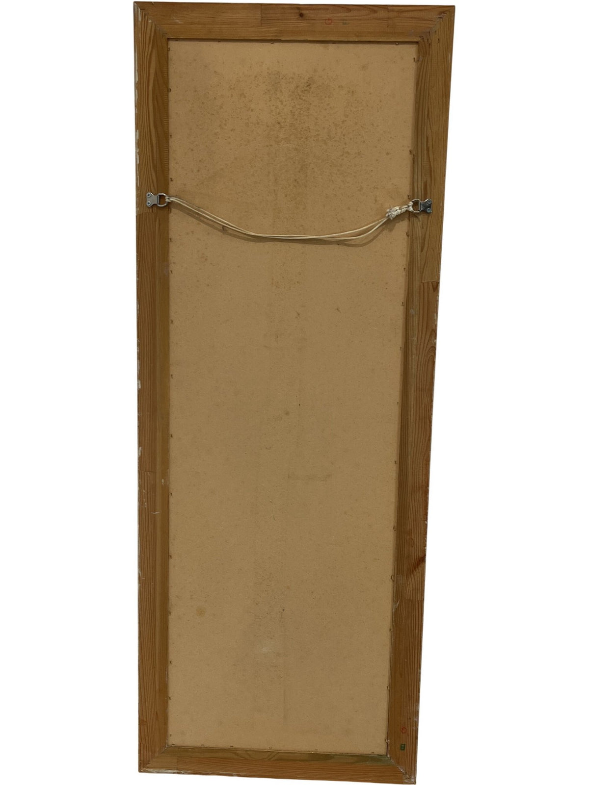 Vintage Ornate Wall Mirror Gold Framed Rectangular (Pre-Loved)