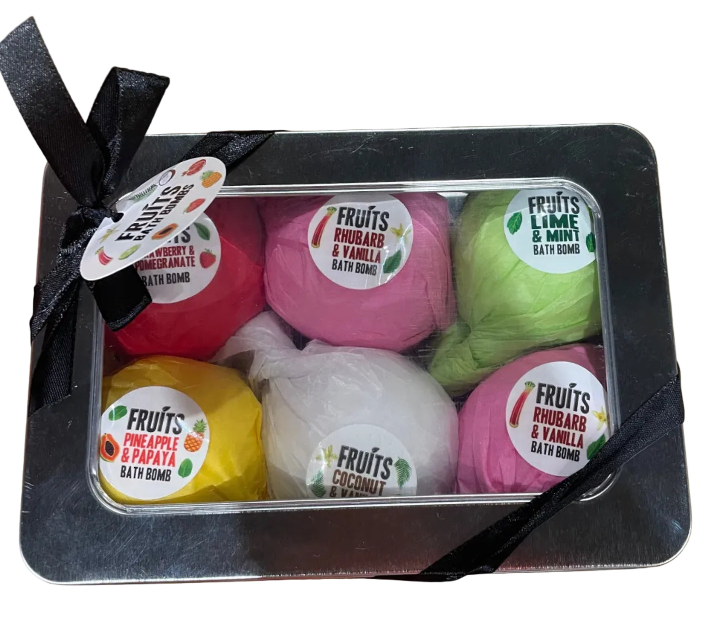 Wilko Fruits Bath Bomb Gift Set (New)