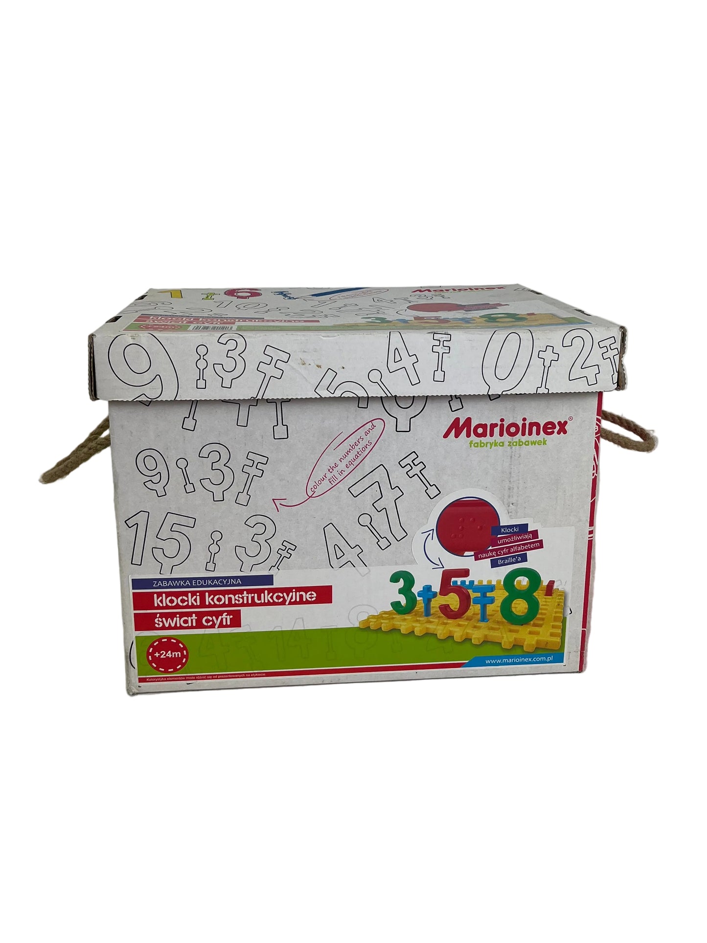 Marioinex World Of Numbers Waffle Block Set (Pre-Loved)
