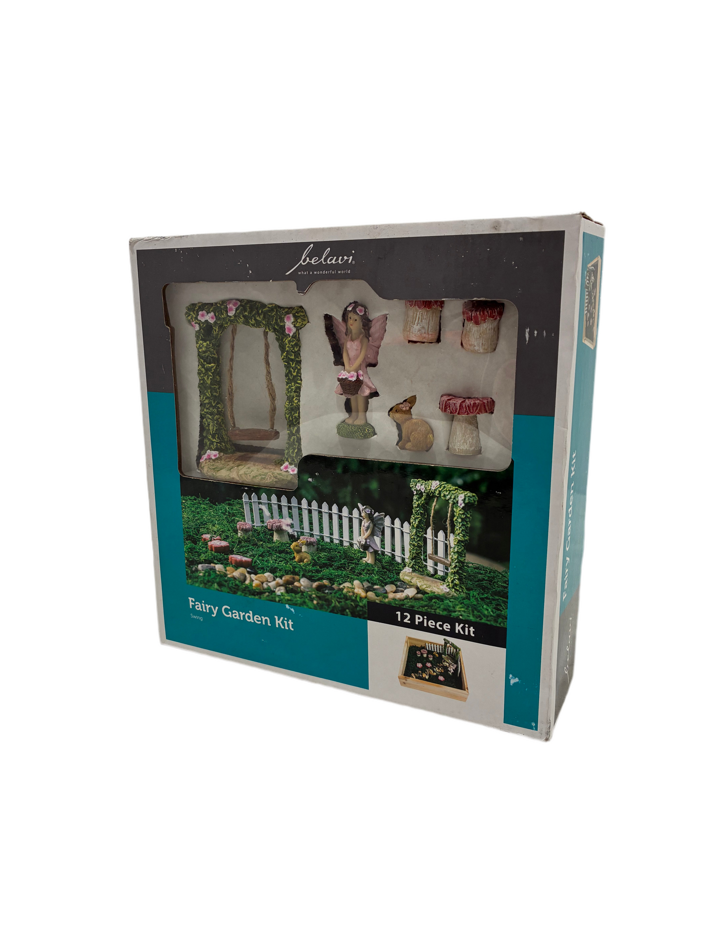 Belavi 12 Piece Fairy Garden Kit (New)