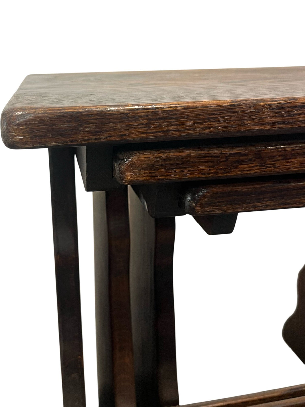 Vintage Set of 3 Wooden Nesting Tables (Pre-Loved)