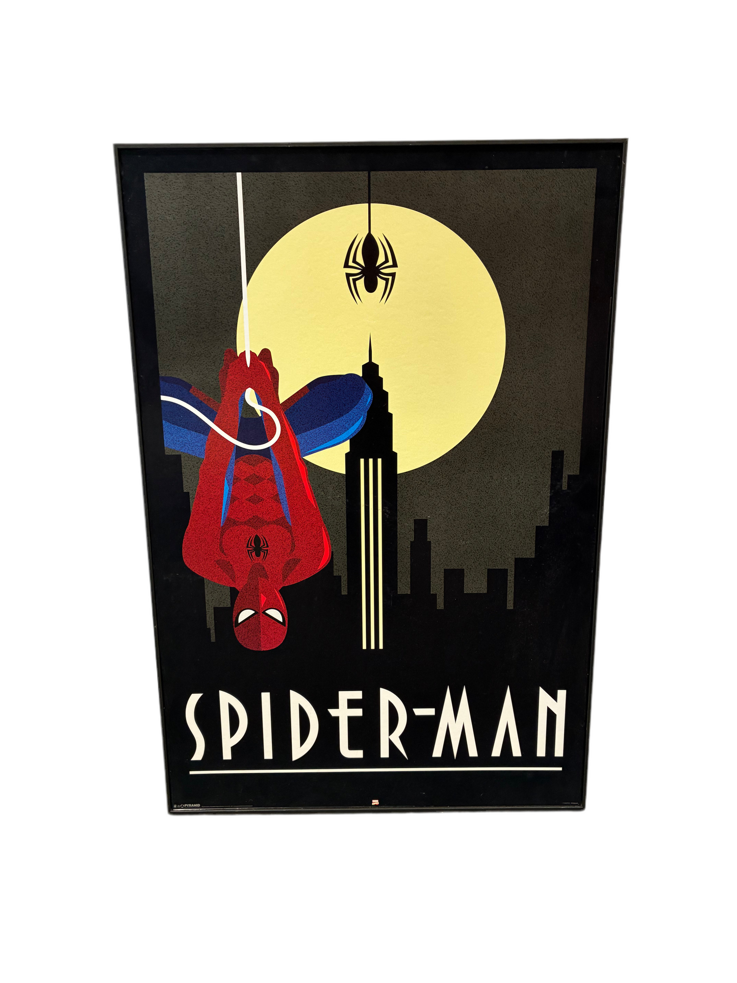 Large Spider-Man Marvel Deco Poster (Pre-loved)