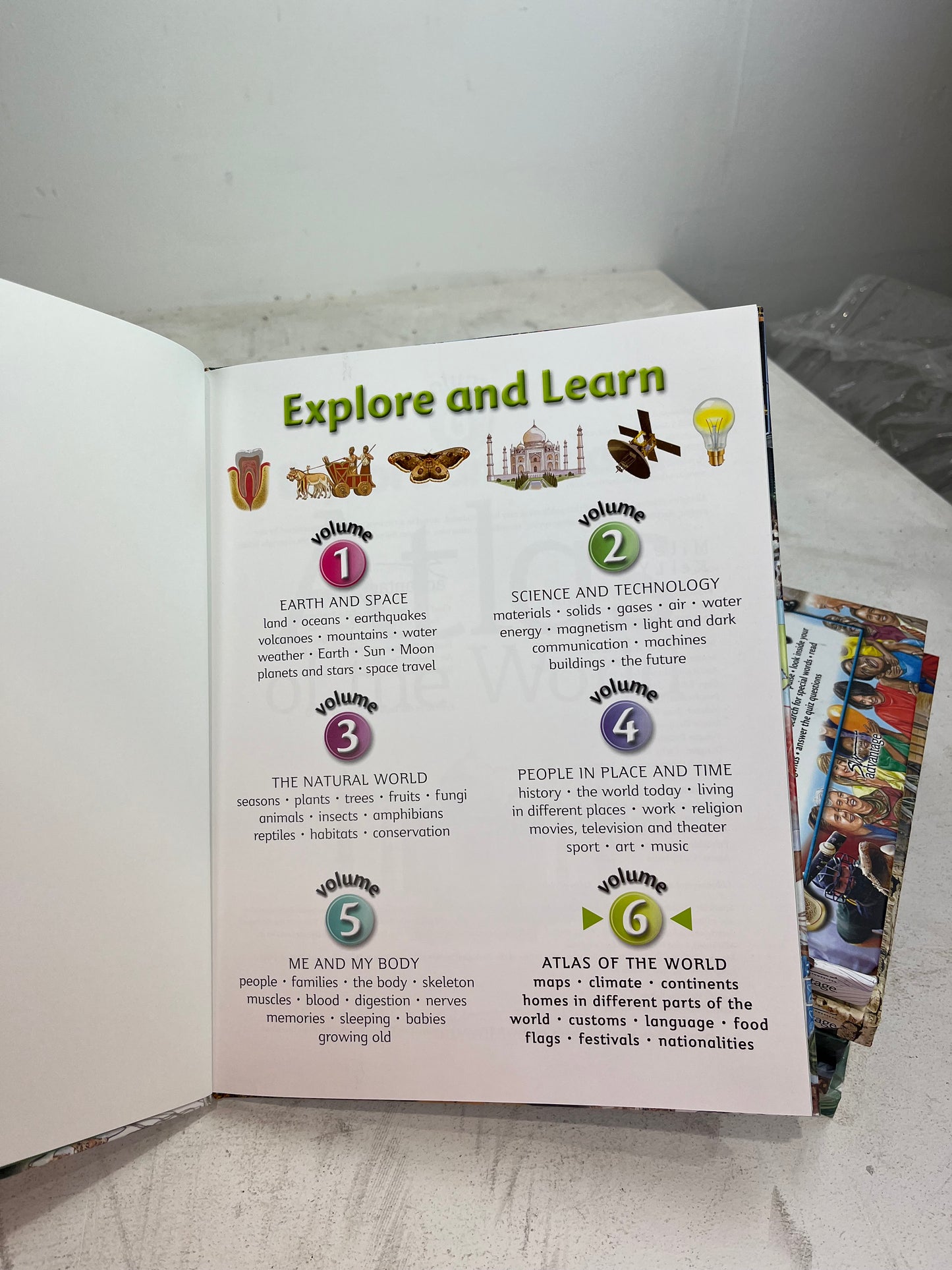 Southwestern Advantage Explore and Learn Volume 1-6 Book Collection (Pre-Loved)