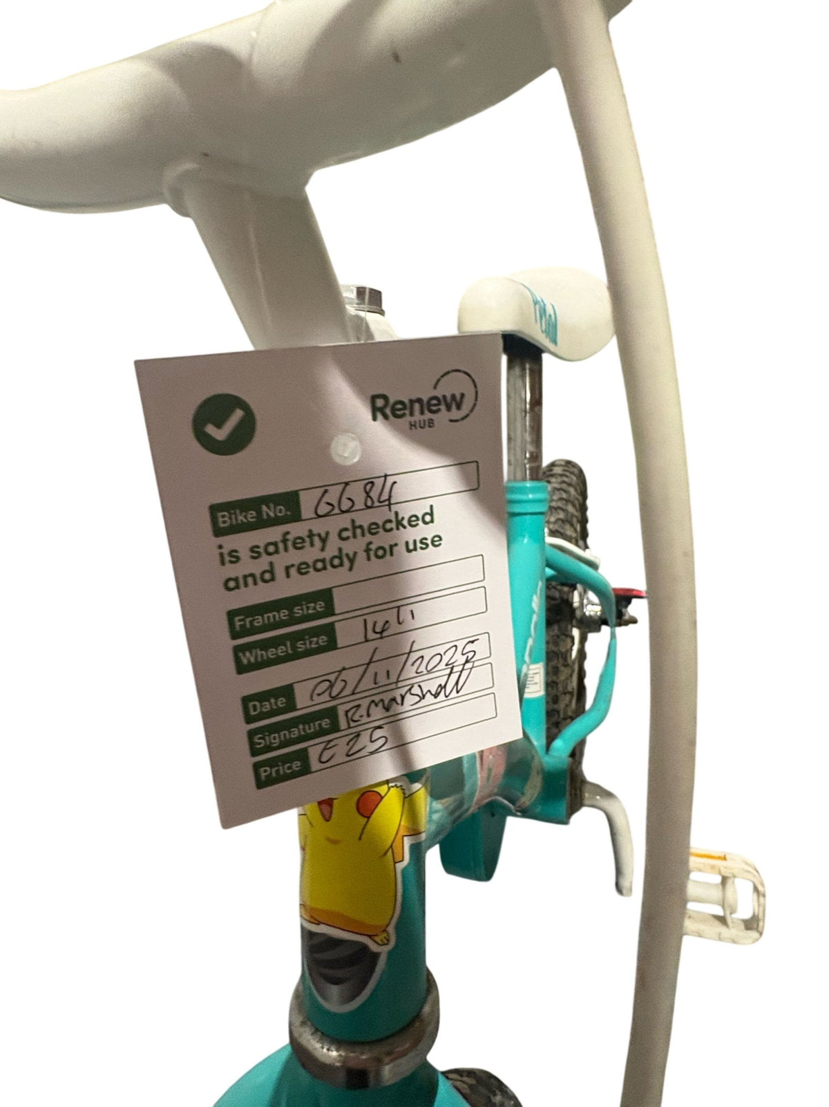 Serviced Disney Frozen Kids Bike 14" (Pre-Loved)