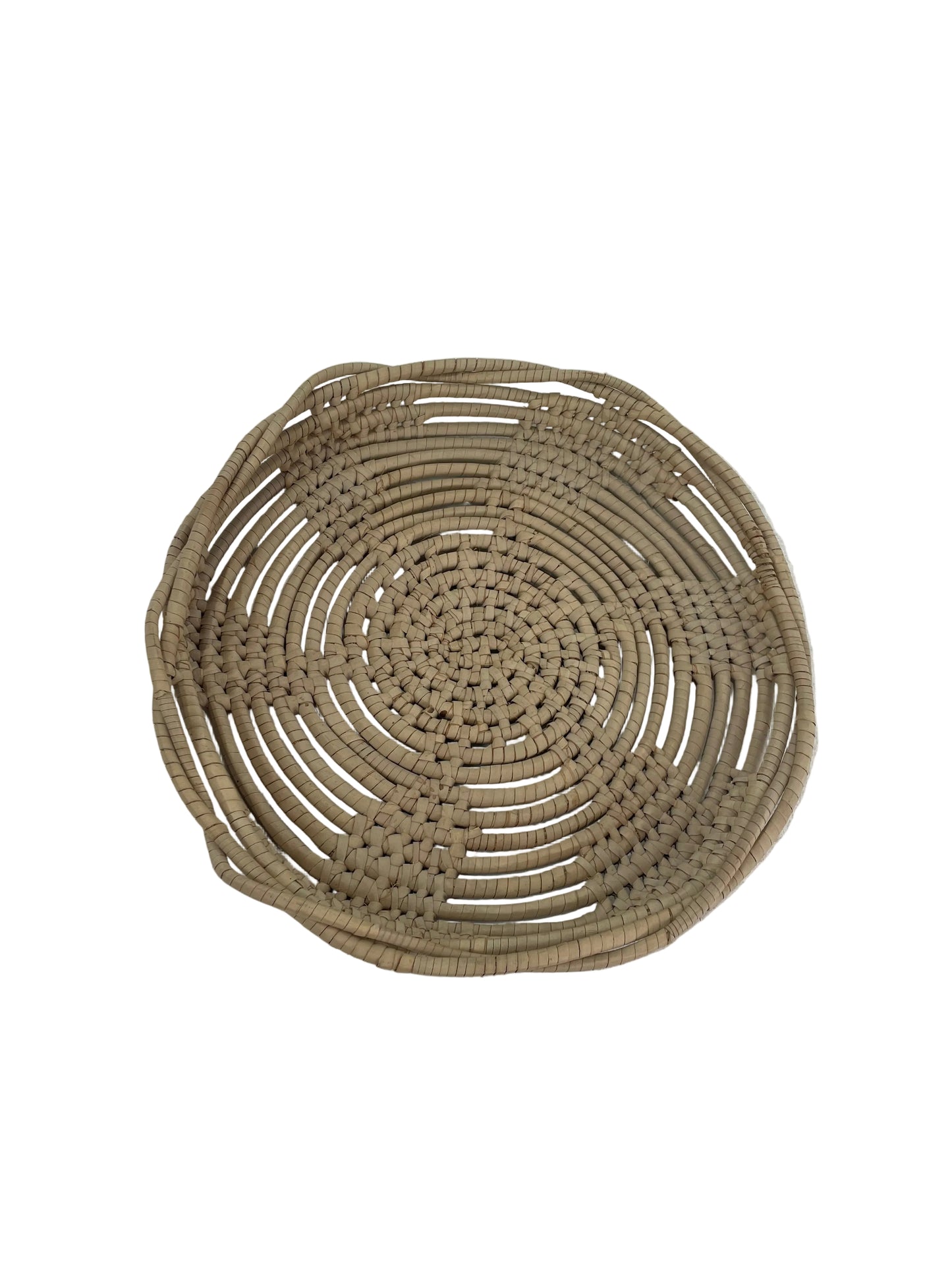 Handwoven Natural Grass Tray (Pre-Loved)