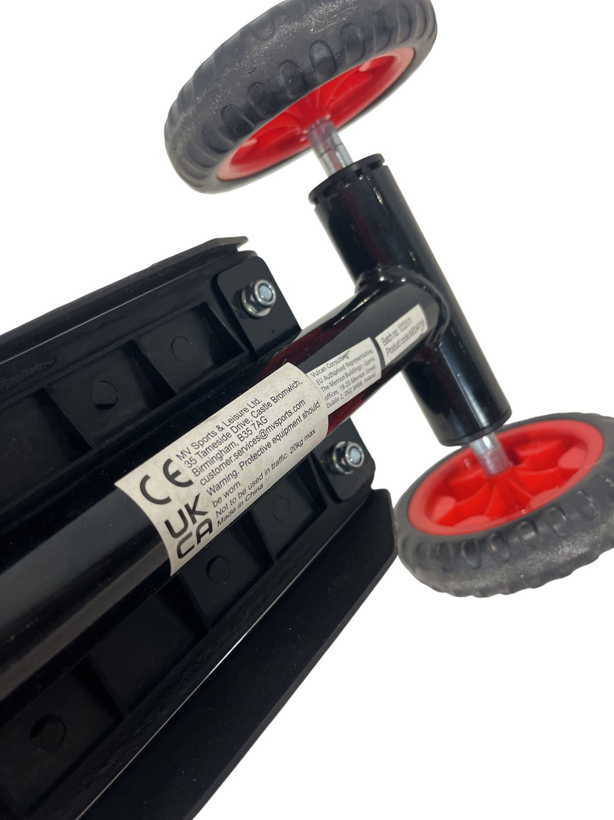 Marvel Spider-Man Push Scooter Kids Red Black Design (Pre-Loved)