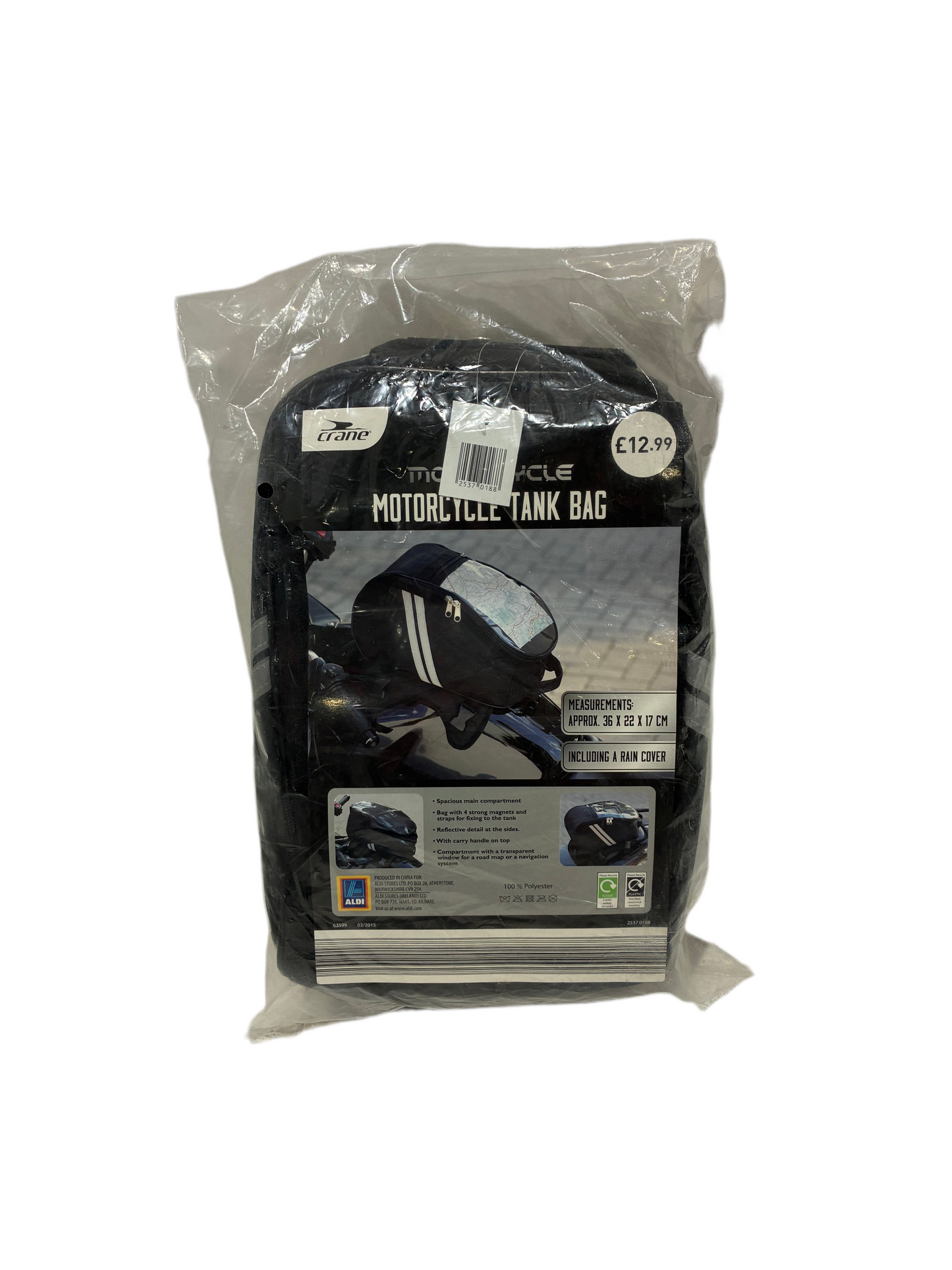 Crane Motorcycle Tank Bag (New)