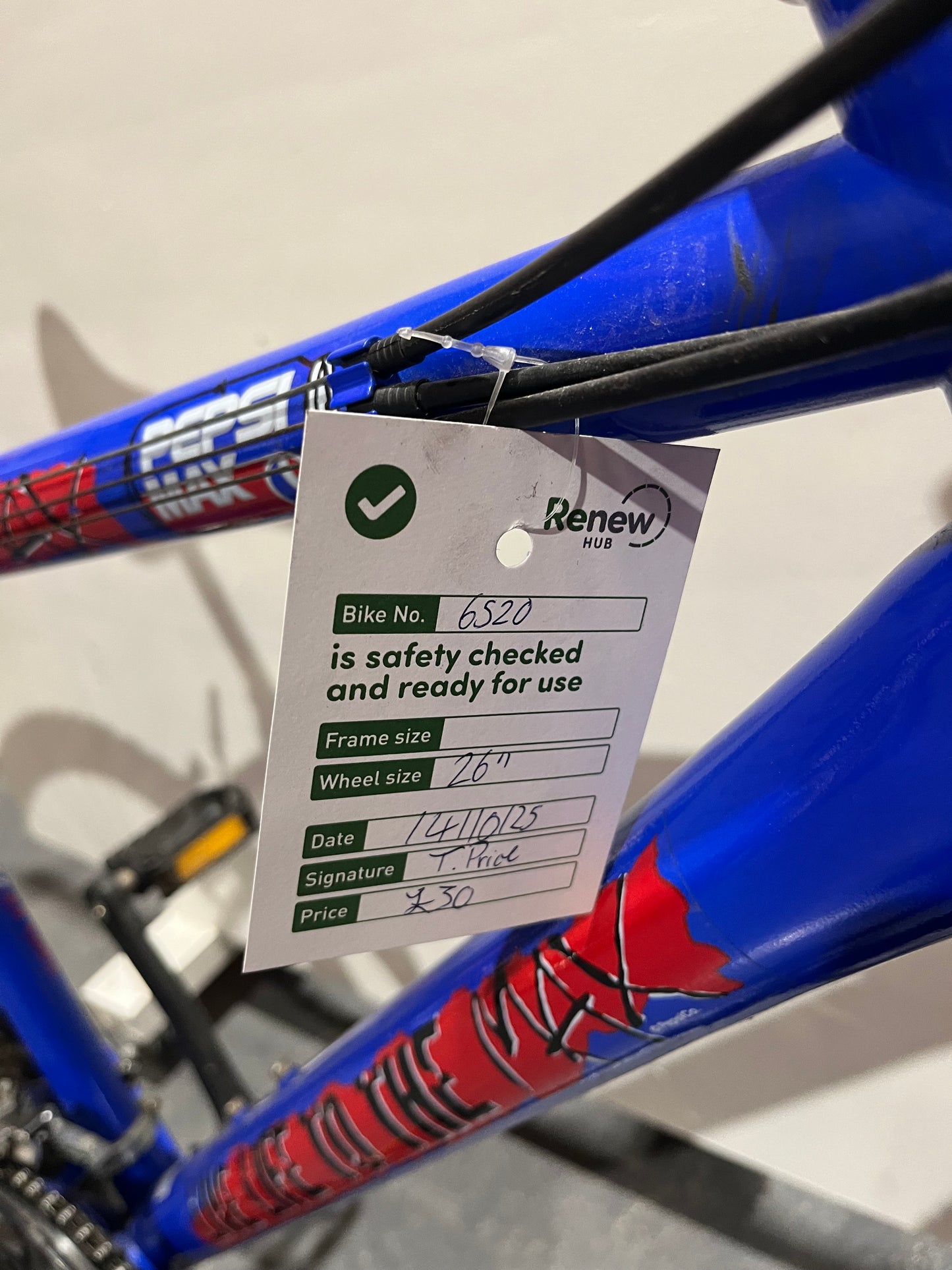 Pepsi Max 26" Bike (Pre-Loved)