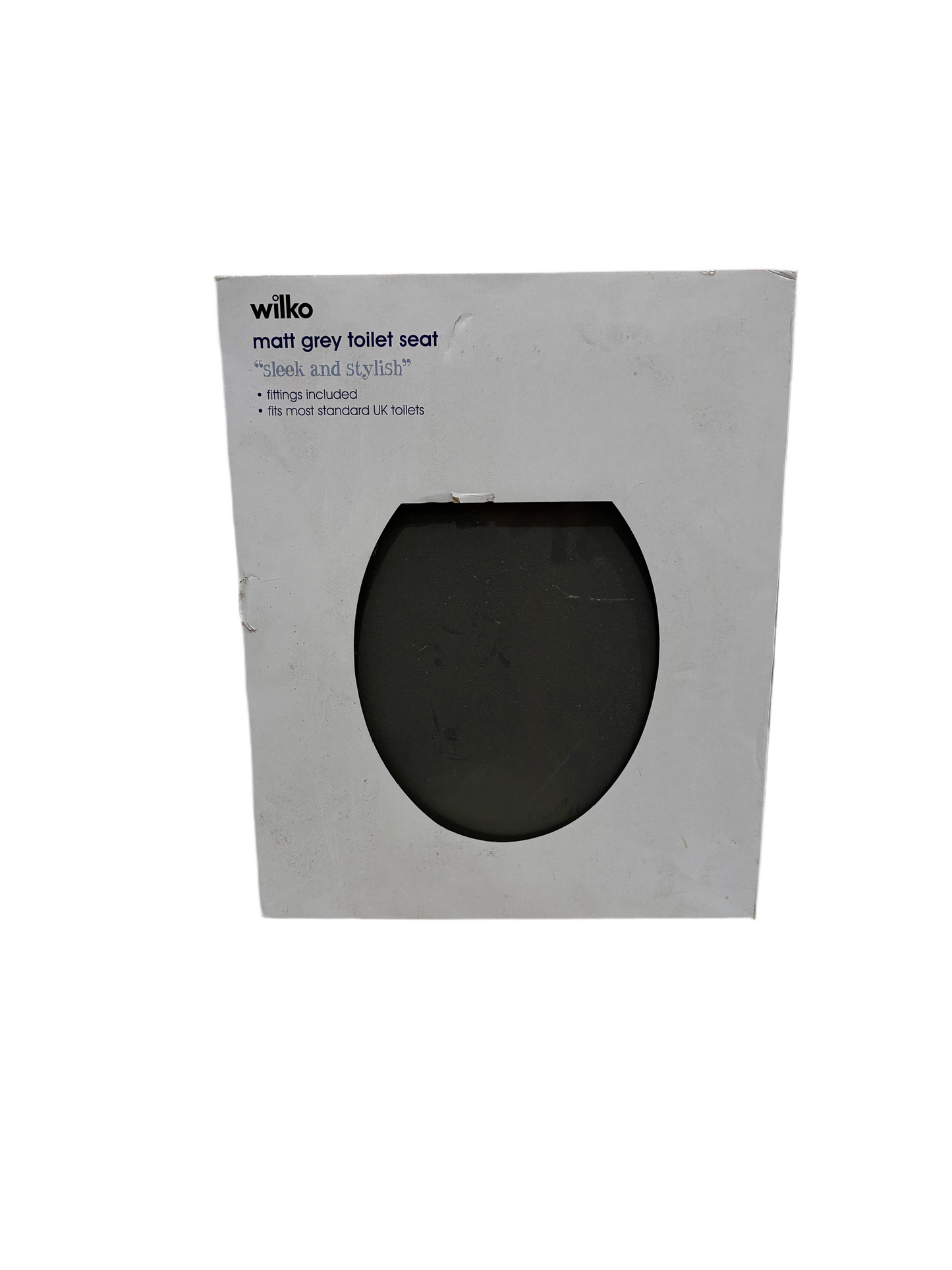Matt Grey Toilet Seat (New)