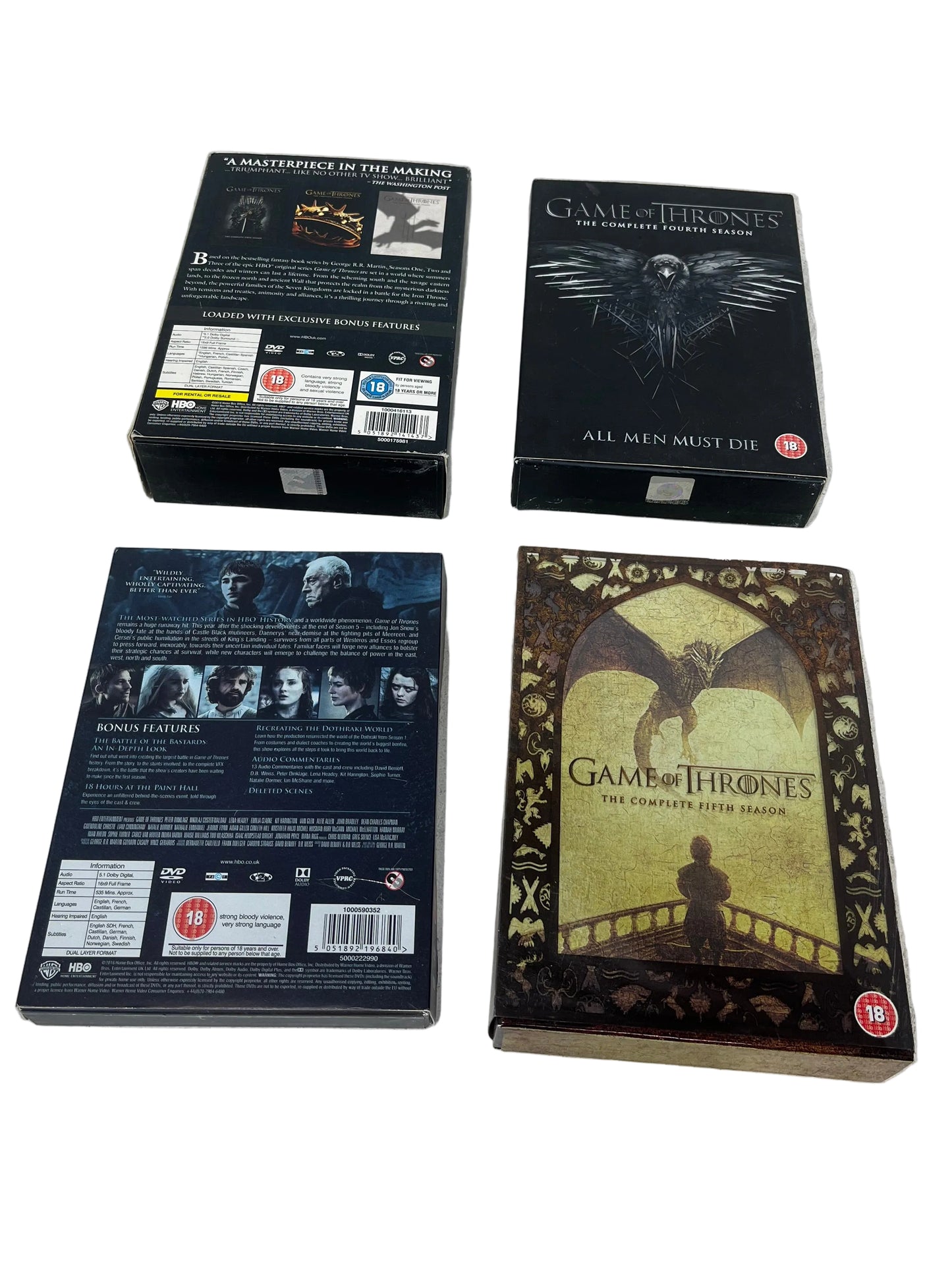 Game Of Thrones Series 1-6 DVD Collection (Pre-Loved)