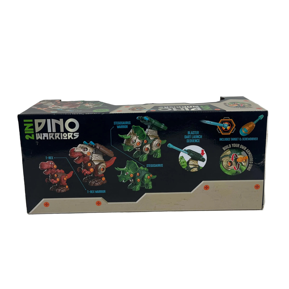2 in 1 Dino Warriors Action Figures (Unused)