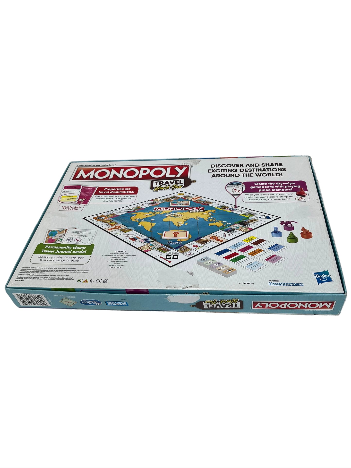 Monopoly Travel World Tour Board Game (Pre-Loved)