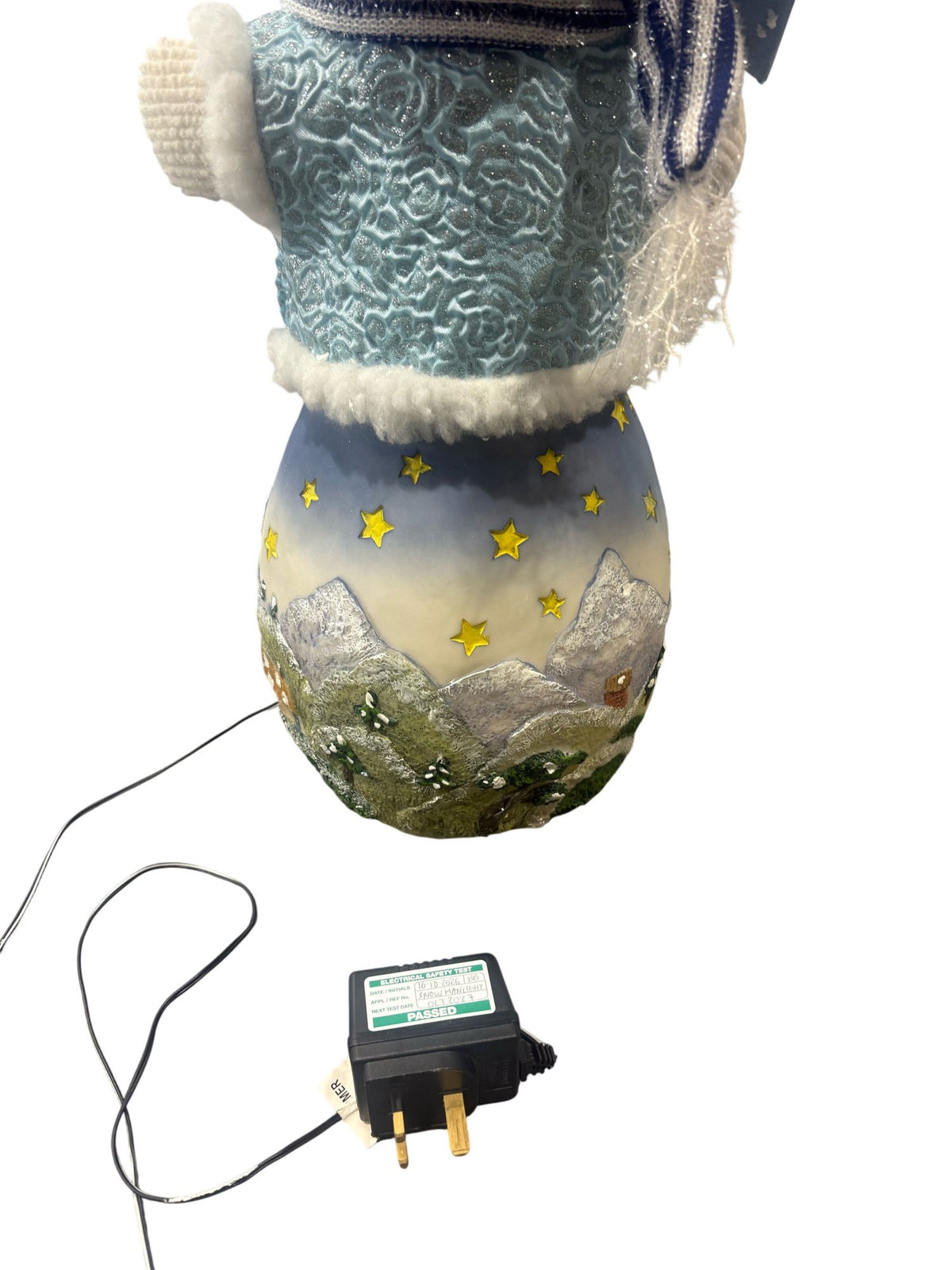 Fibre Optic Snowman 24 Inch (Unused)