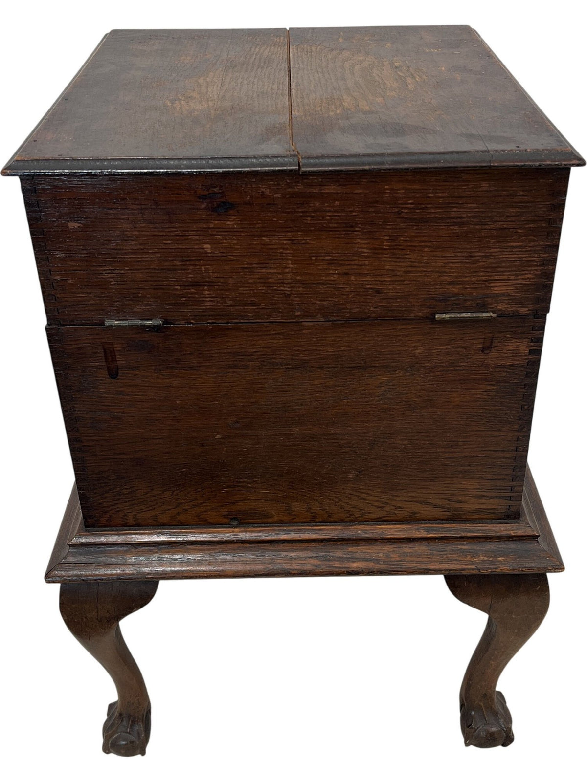 Antique Vintage Wood Claw Feet Storage Cabinet (Pre-Loved)