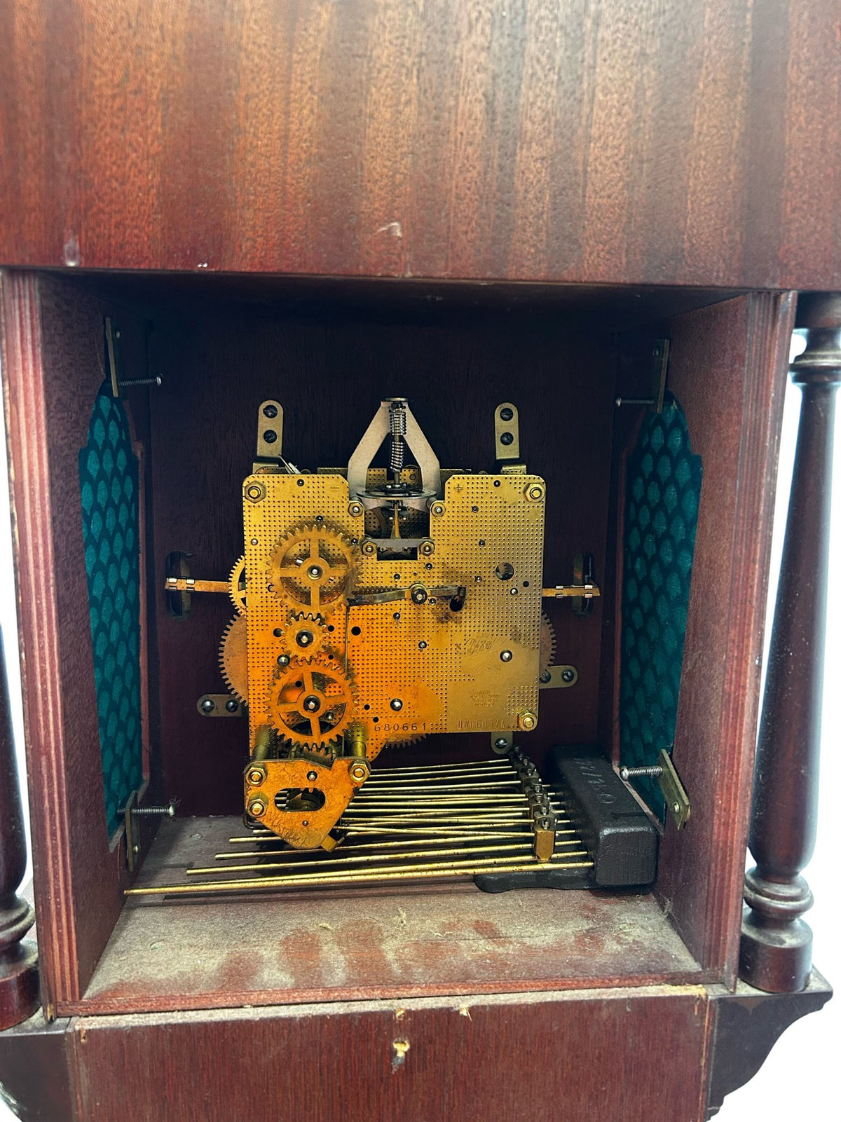 E.J. Goodfellow Grandfather Clock Mahogany (Pre-Loved)