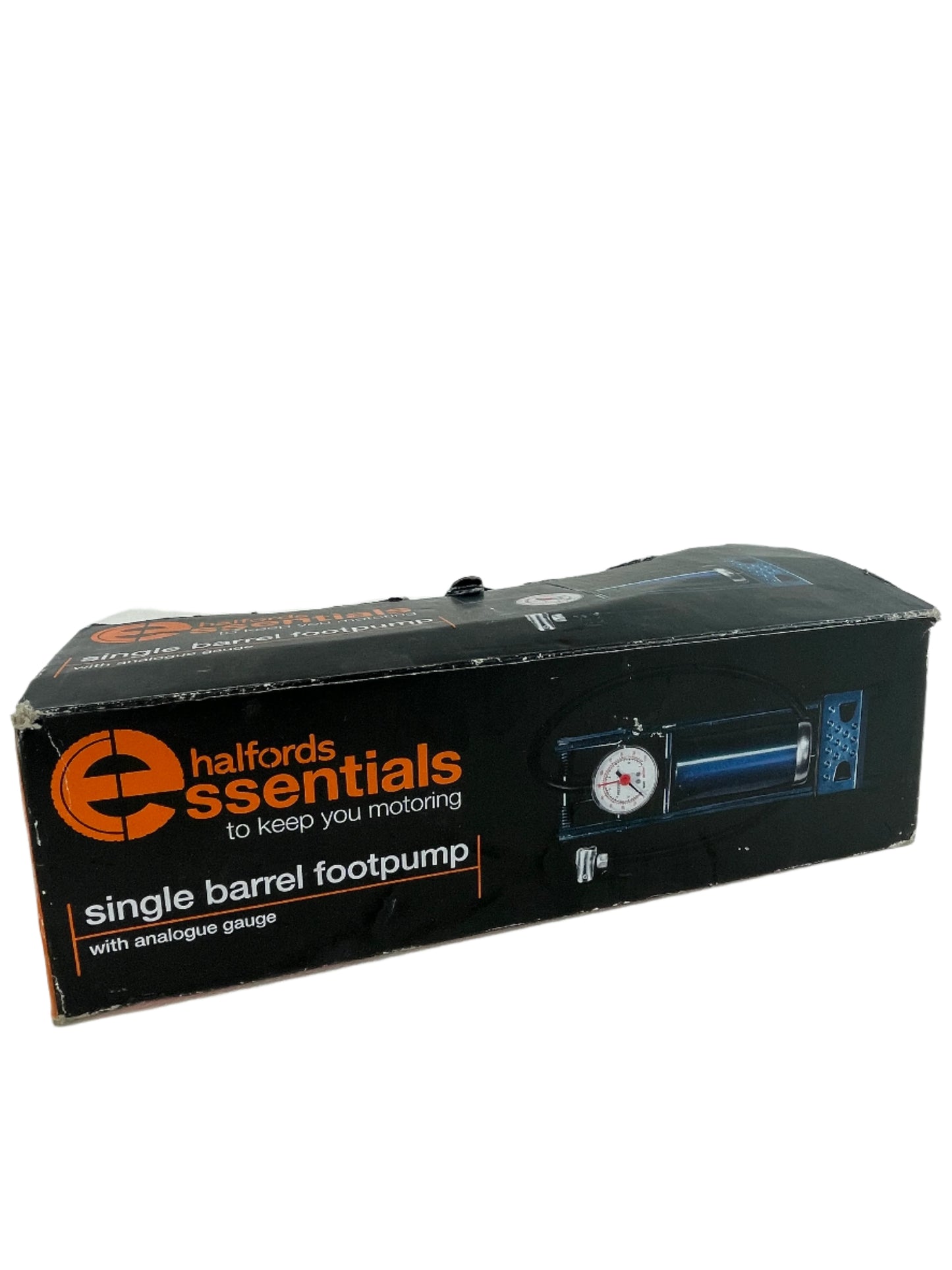 Halfords Essentials Single Barrel Foot-pump (Pre-loved)