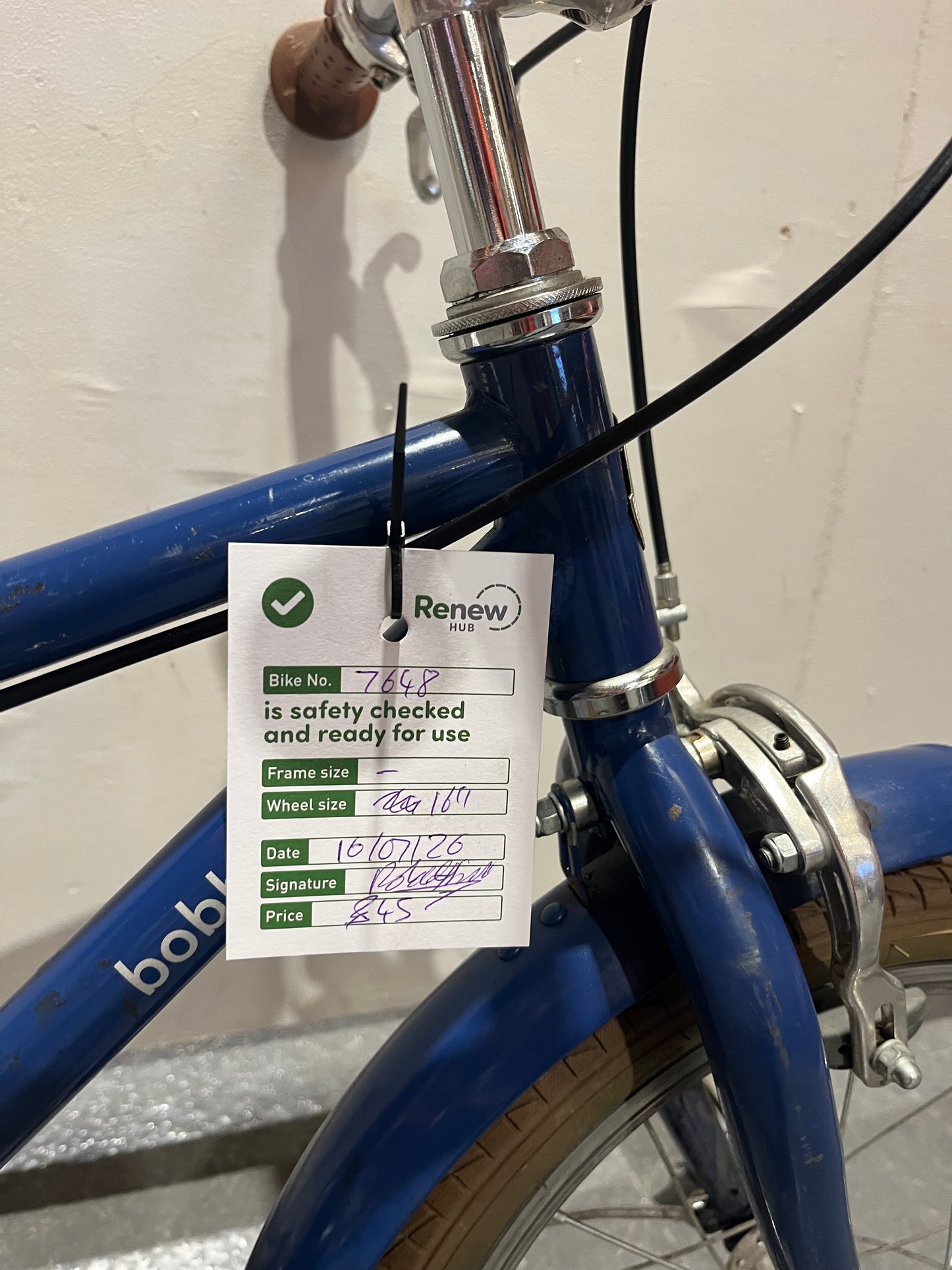 Bobbin Blue 16” Children’s Bike (Pre-Loved)