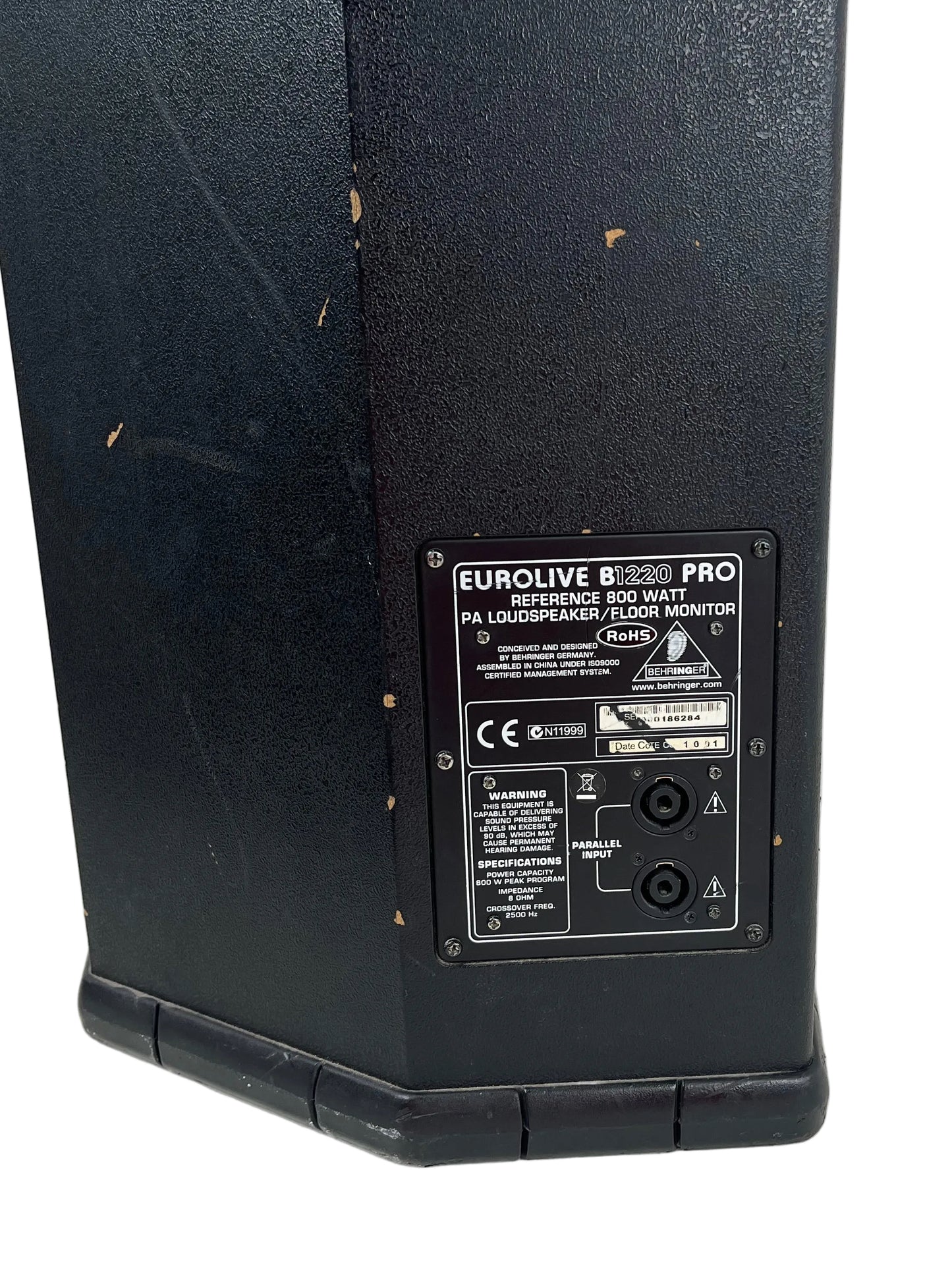 Behringer Pair of B1220 PRO Eurolive Loudspeakers (Pre-Loved)