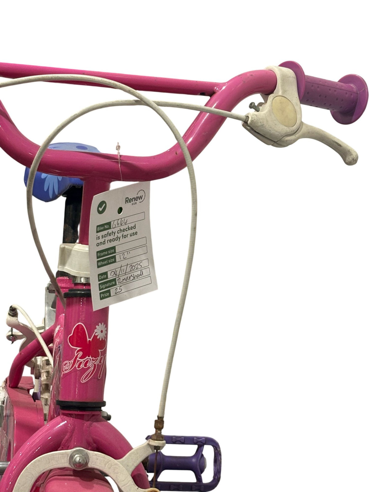 Serviced Saizy Kid's Bicycle 12 Inch (Pre-Loved)