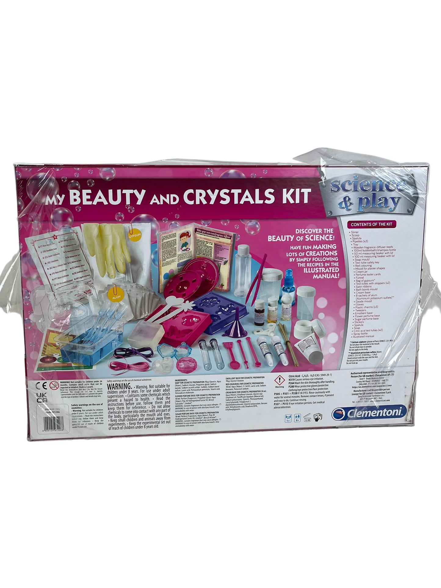 Beauty And Crystals Science Kit (New)