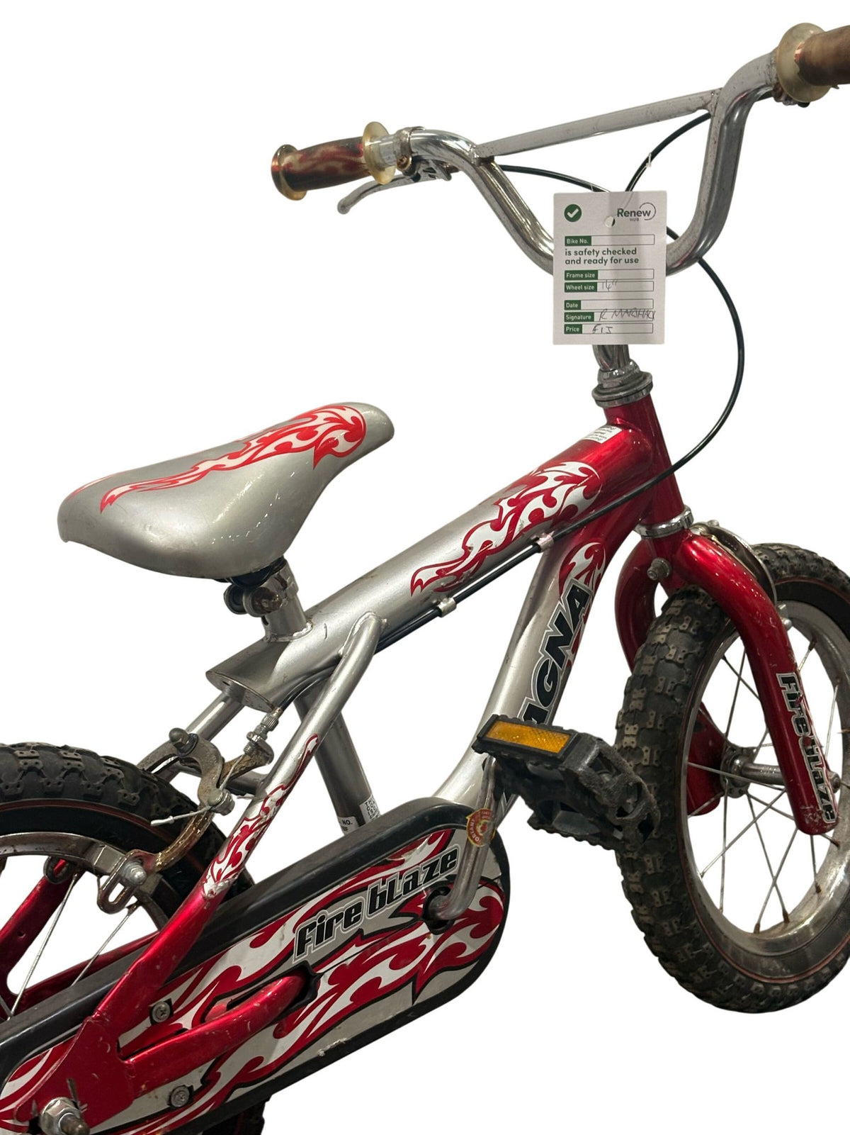 Serviced Magna Fire Blaze Bike 14" (Pre-Loved)