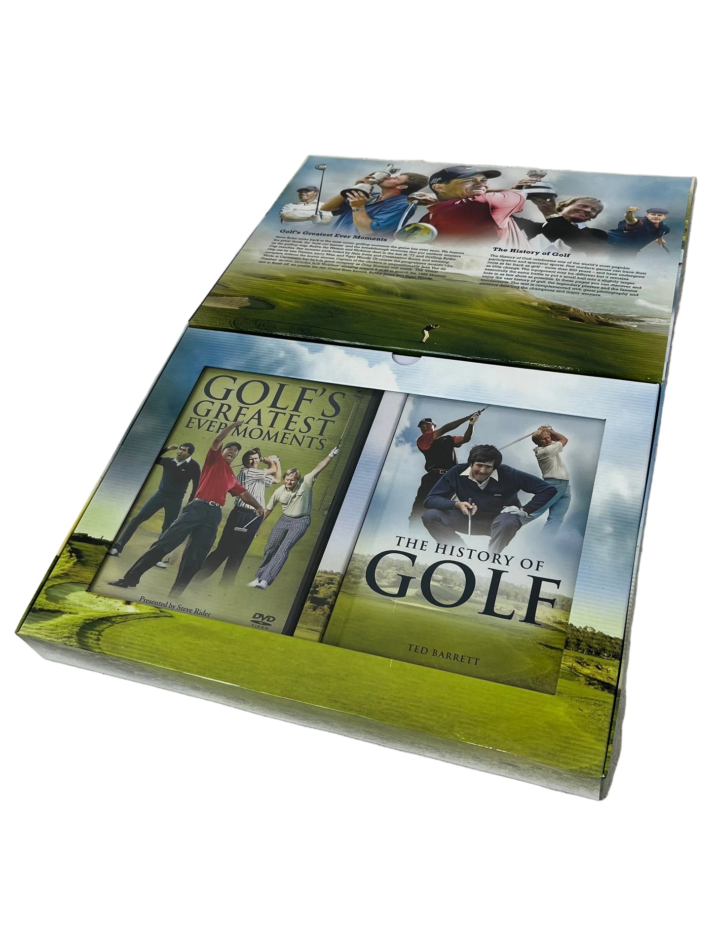 Golf: Golf's Greatest Ever Moments DVD And Book Set (Pre-Loved)