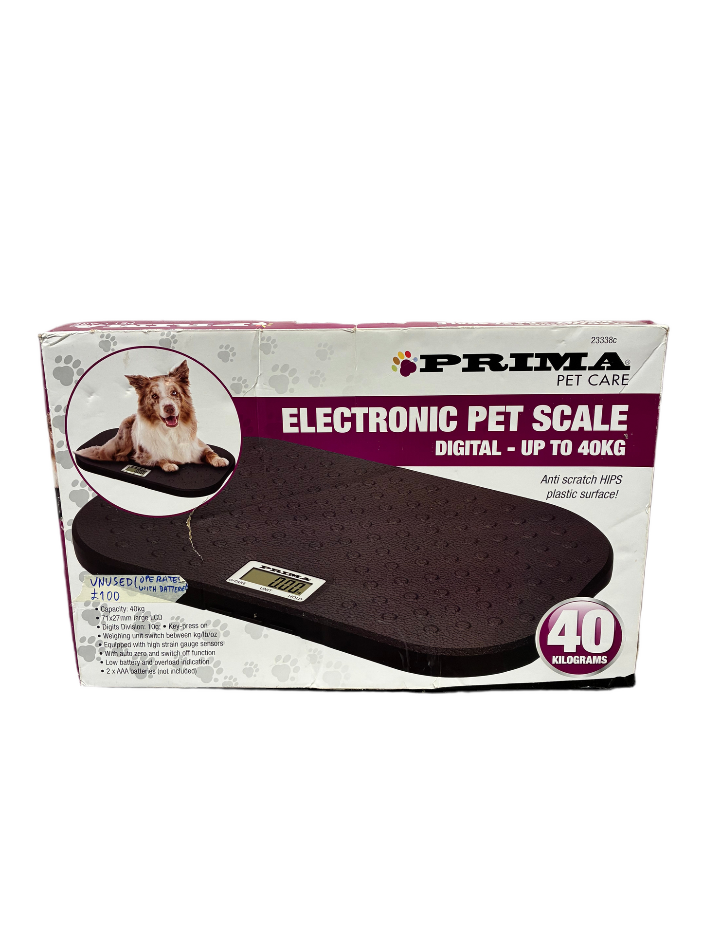Prima Electronic Pet Scale (New)