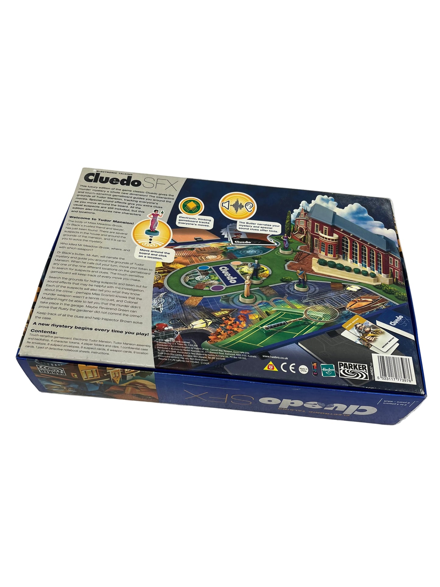 Cluedo Electronic Talking SFX Board Game (Pre-Loved)