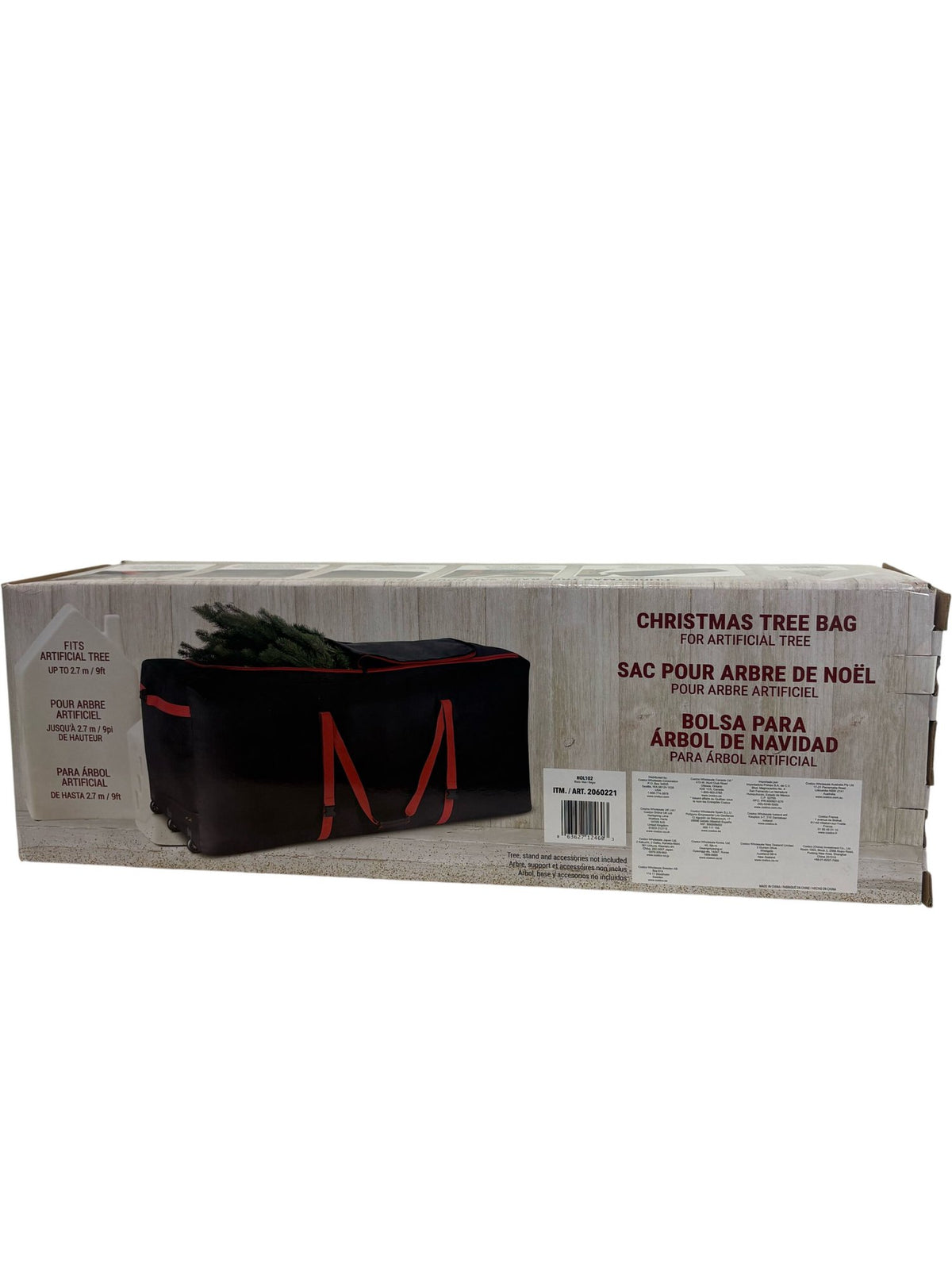 Unbranded Christmas Tree Storage Bag 9ft Capacity