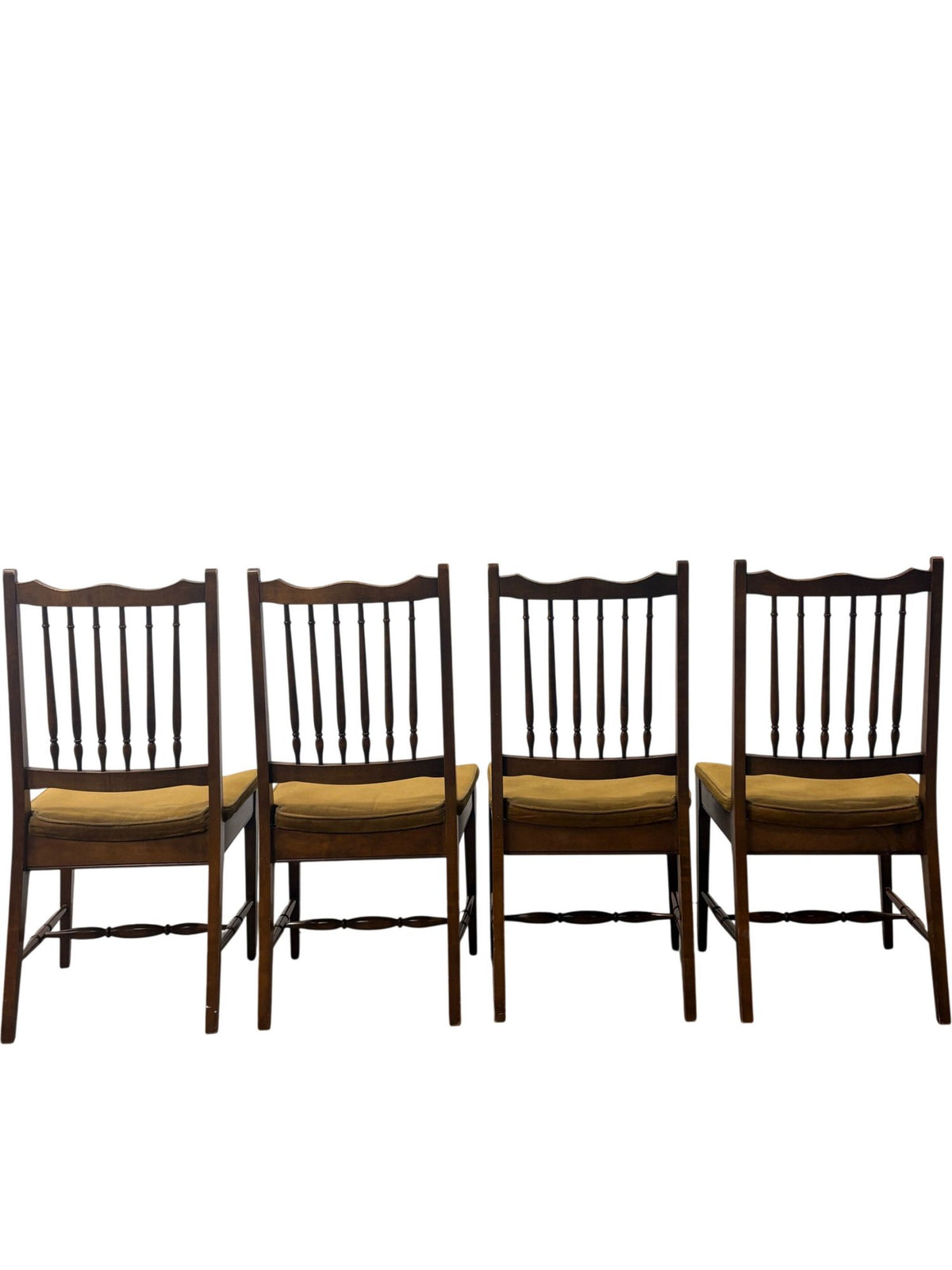 Vintage Wooden Dining Chairs Set of 4 (Pre-Loved)