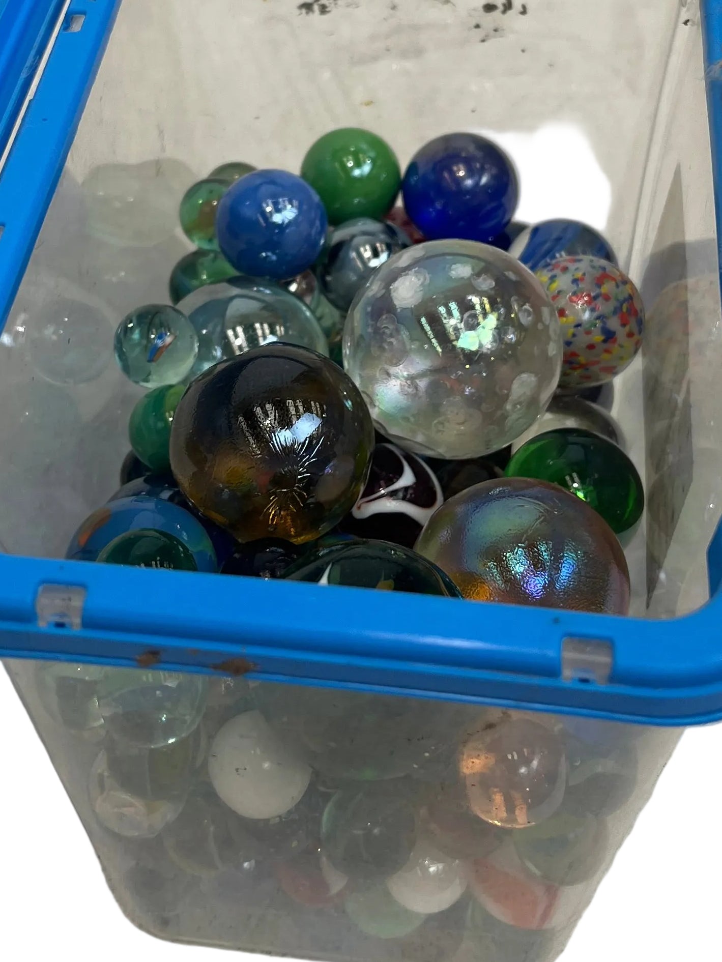 Small Box Of Traditional Marbles (Pre-Loved)