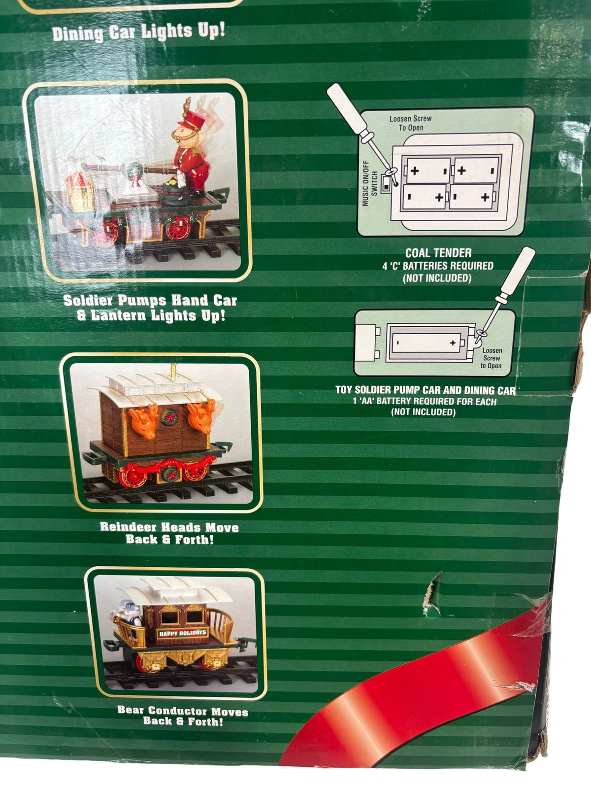 Holiday Trains Christmas Magic Express Toy Train Set