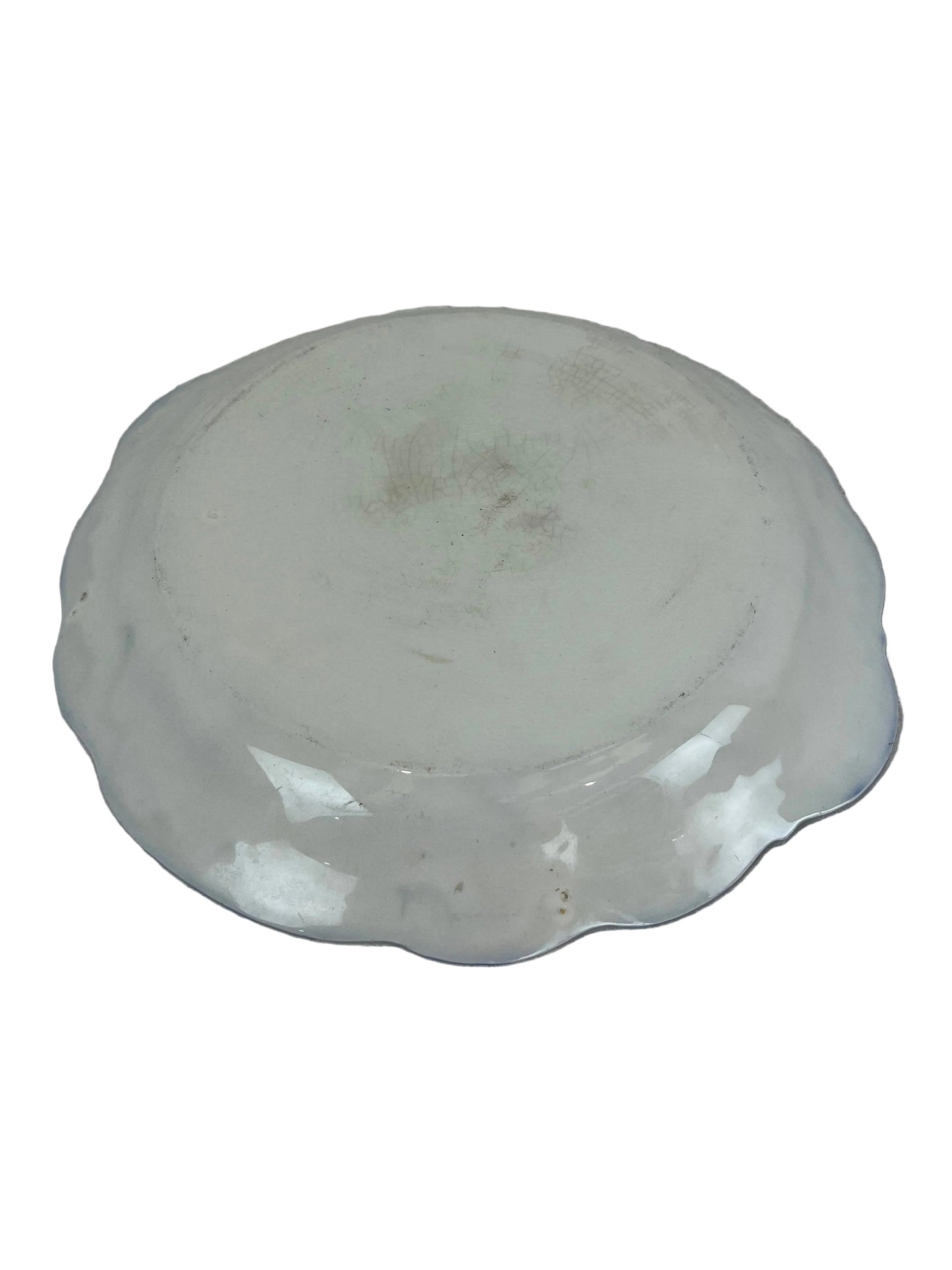 Antique Grindley Flow Blue Plate (Pre-Loved)