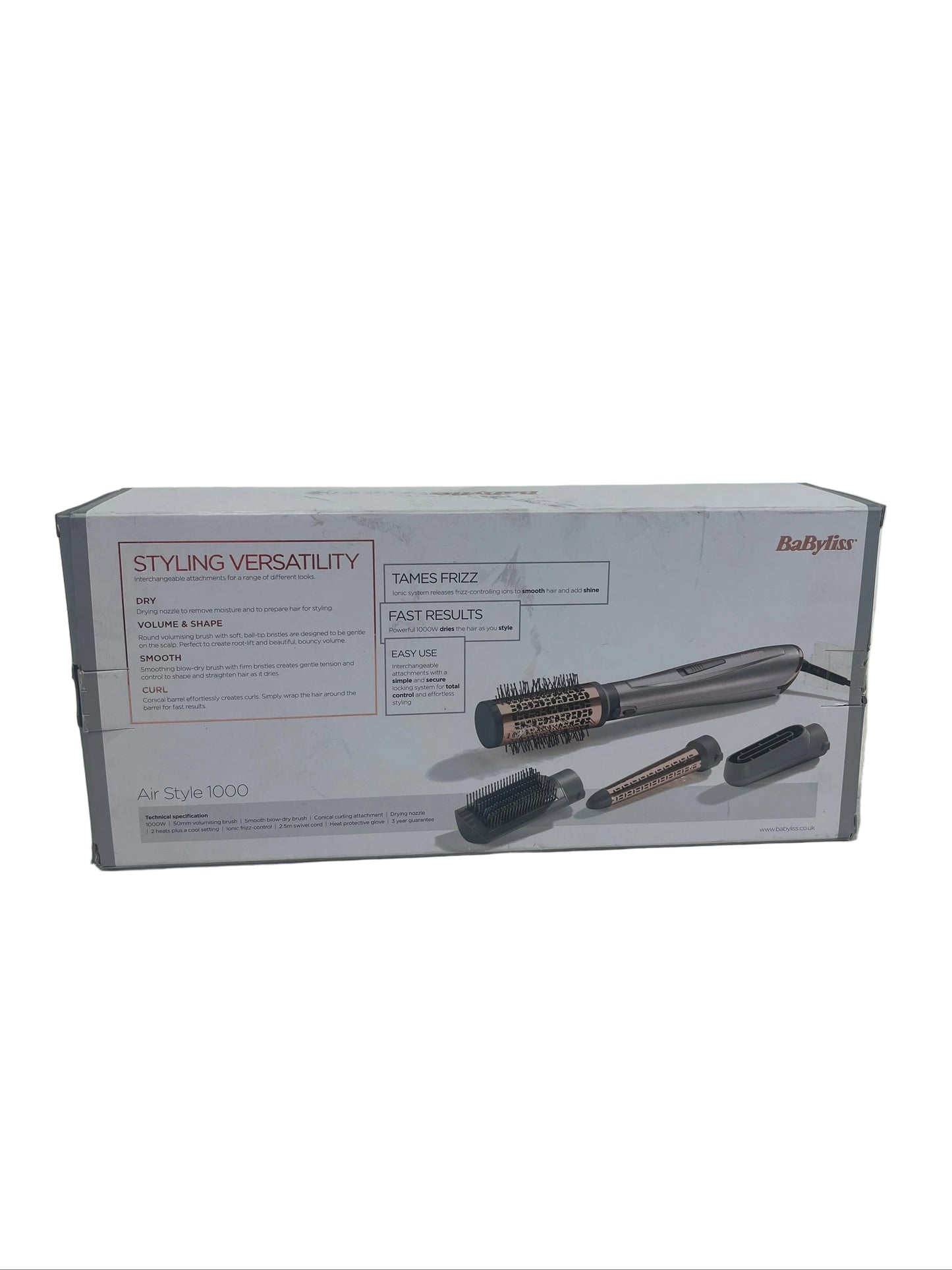 BaByliss Air Style 1000 Hot Air Brush (New)