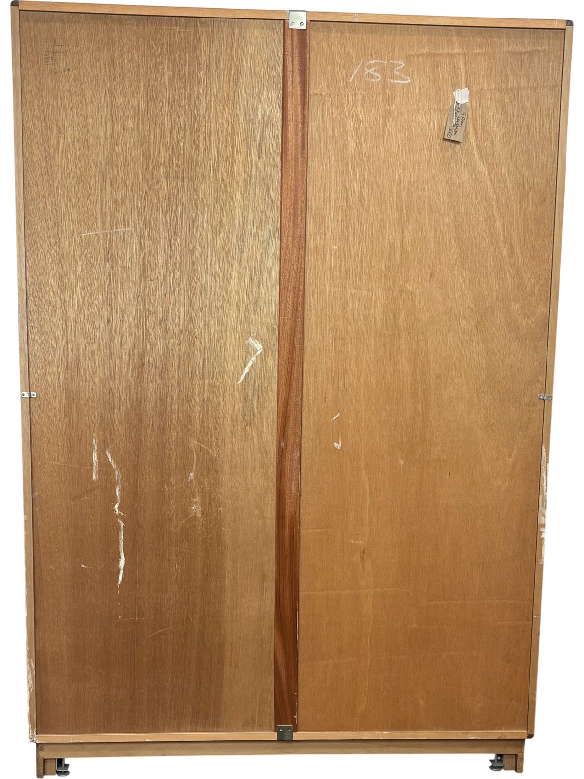 Vintage Wooden Wardrobe 3-Door (Pre-Loved)
