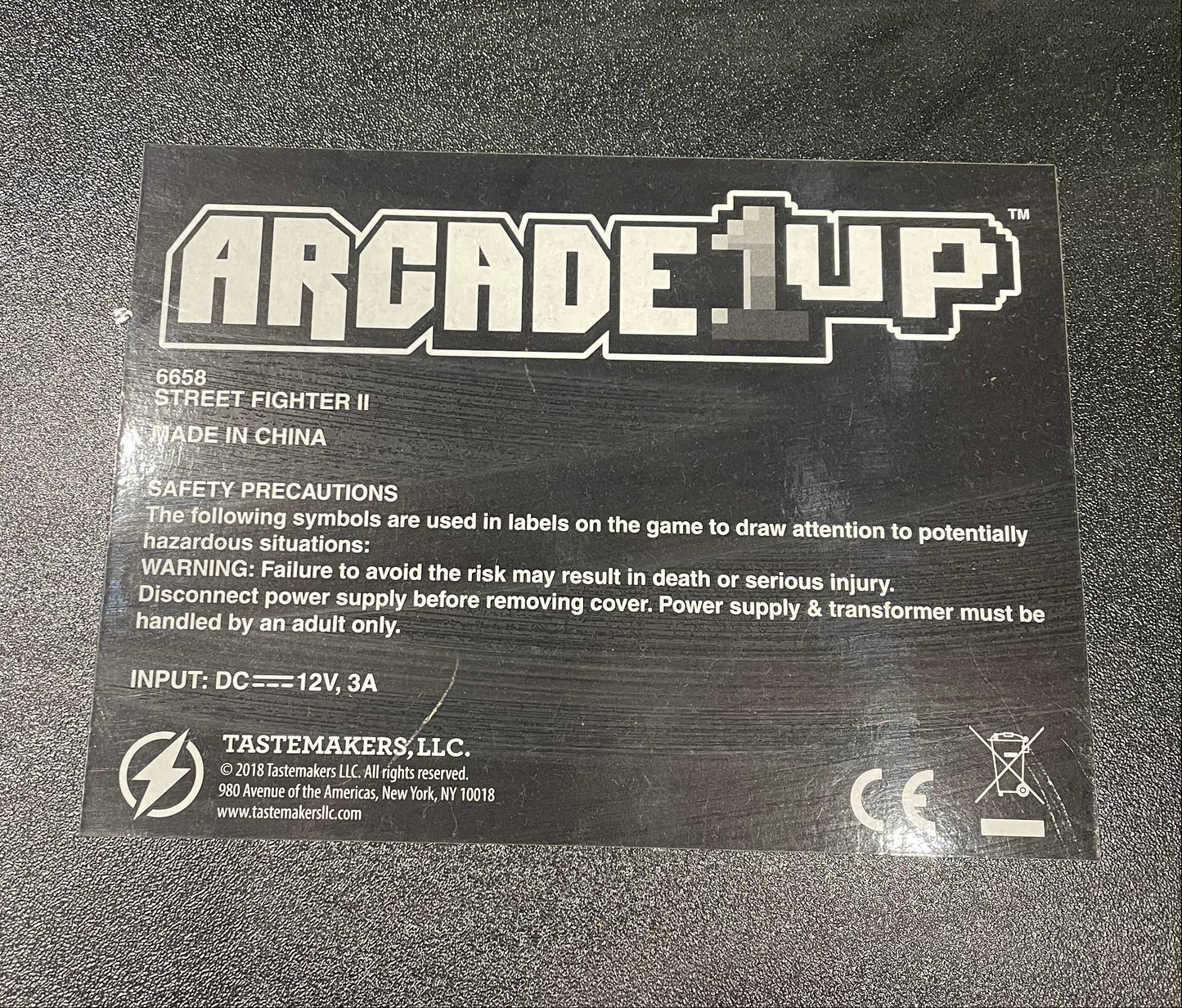 Arcade 1UP Street Fighter II Champion Edition Home Arcade Machine Spares & Repairs (Pre-Loved)