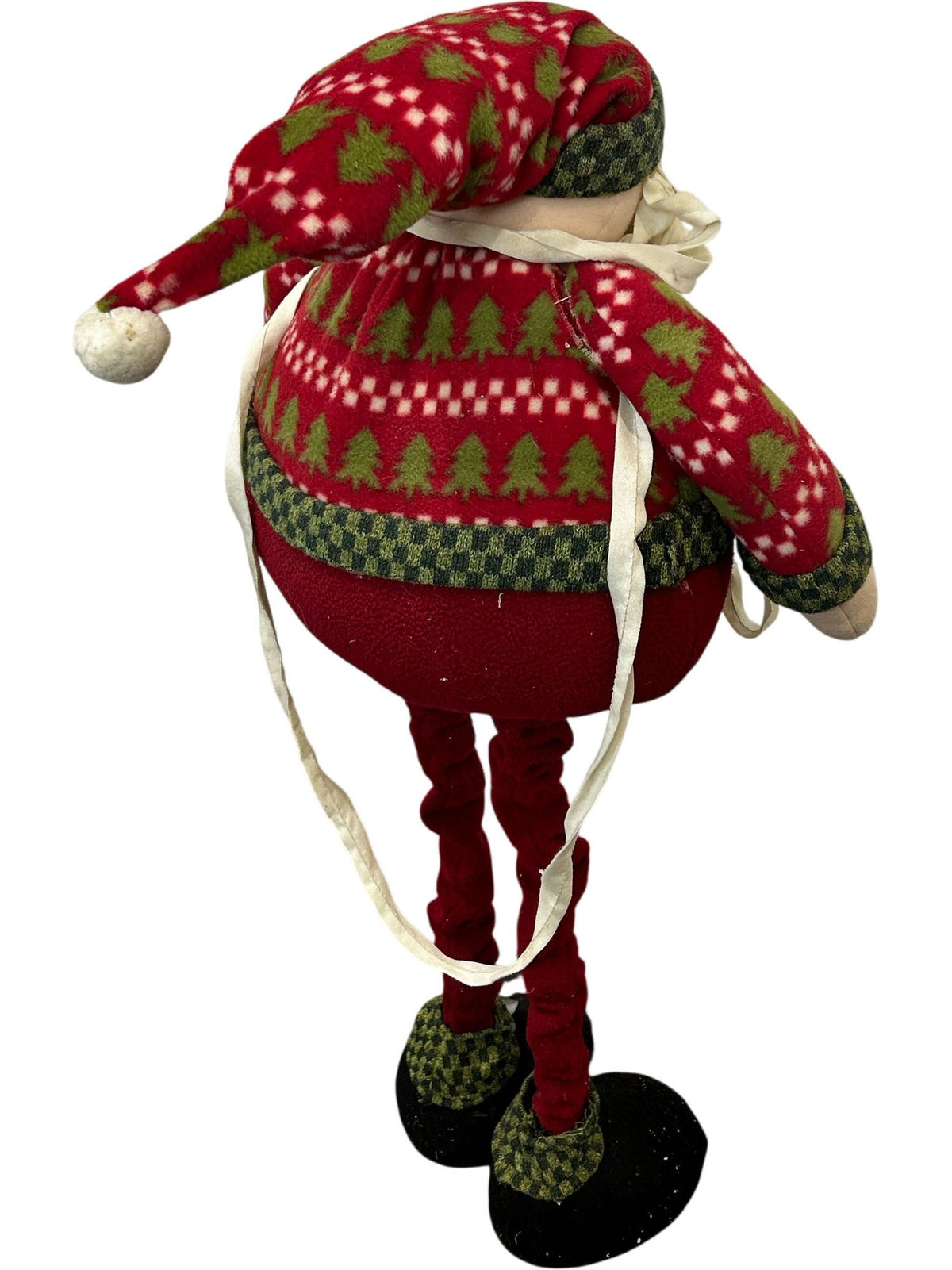 100cm Large Standing Santa Claus Plush Christmas Decoration (Pre-Loved)