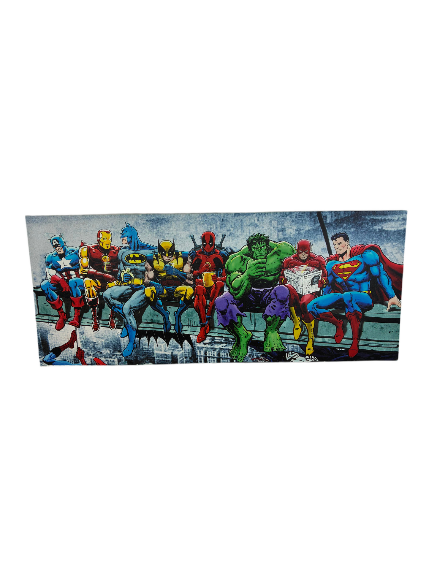 Marvel & DC Superheroes Canvas (Pre-loved)