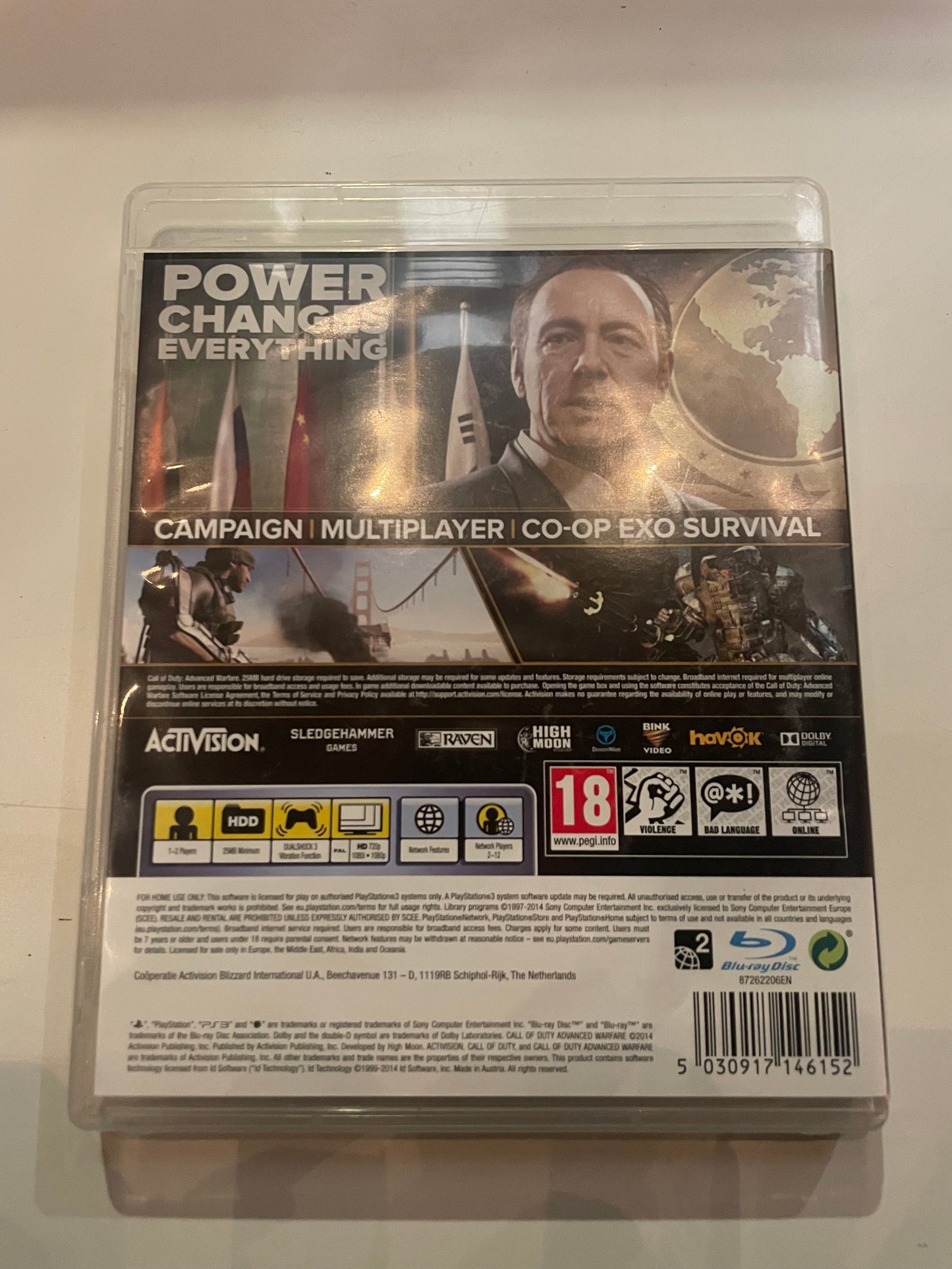 PS3 Call Of Duty Advanced Warfare (Pre-Loved)