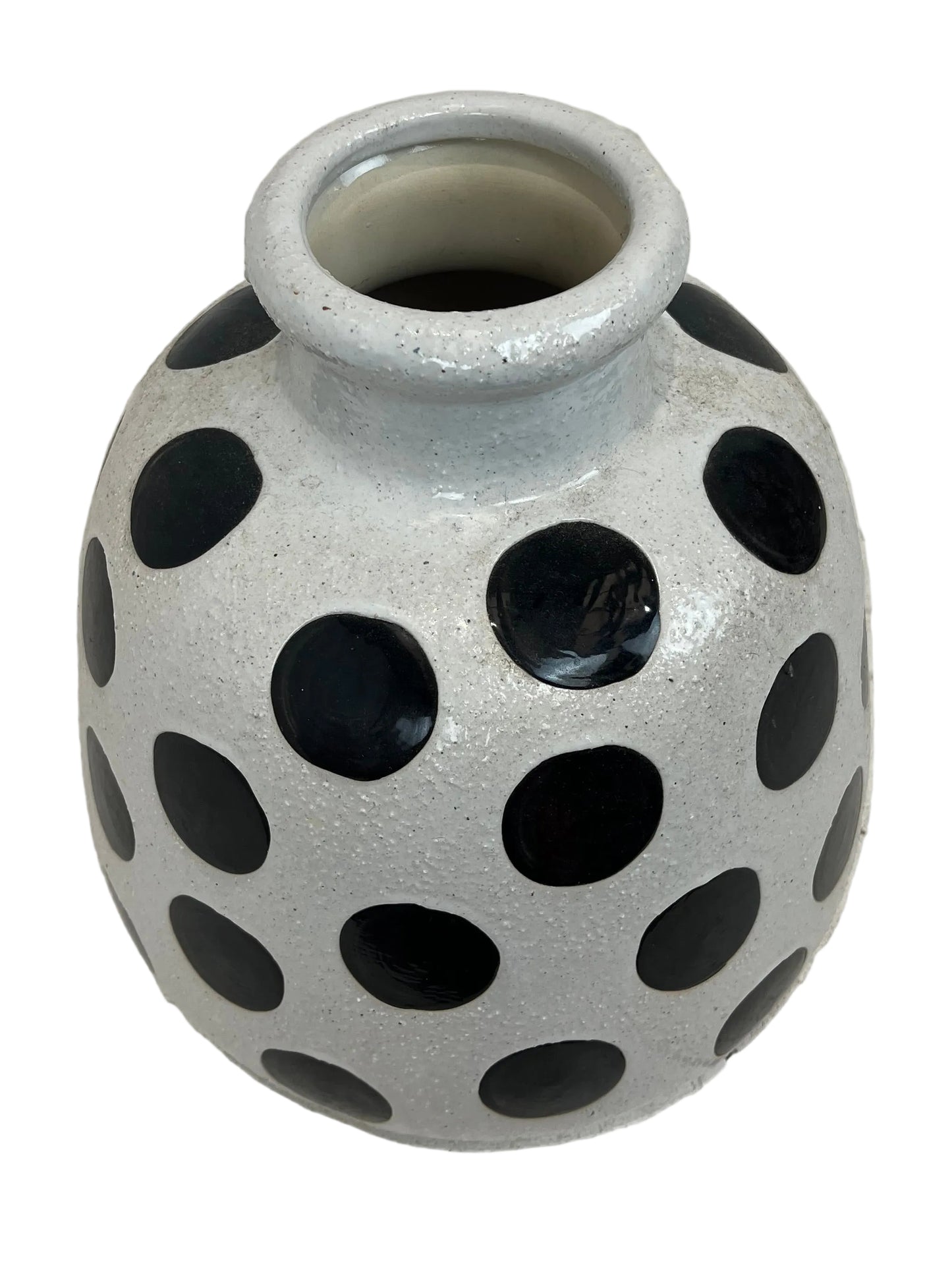 Polka Dot Ceramic Vase (Pre-Loved)