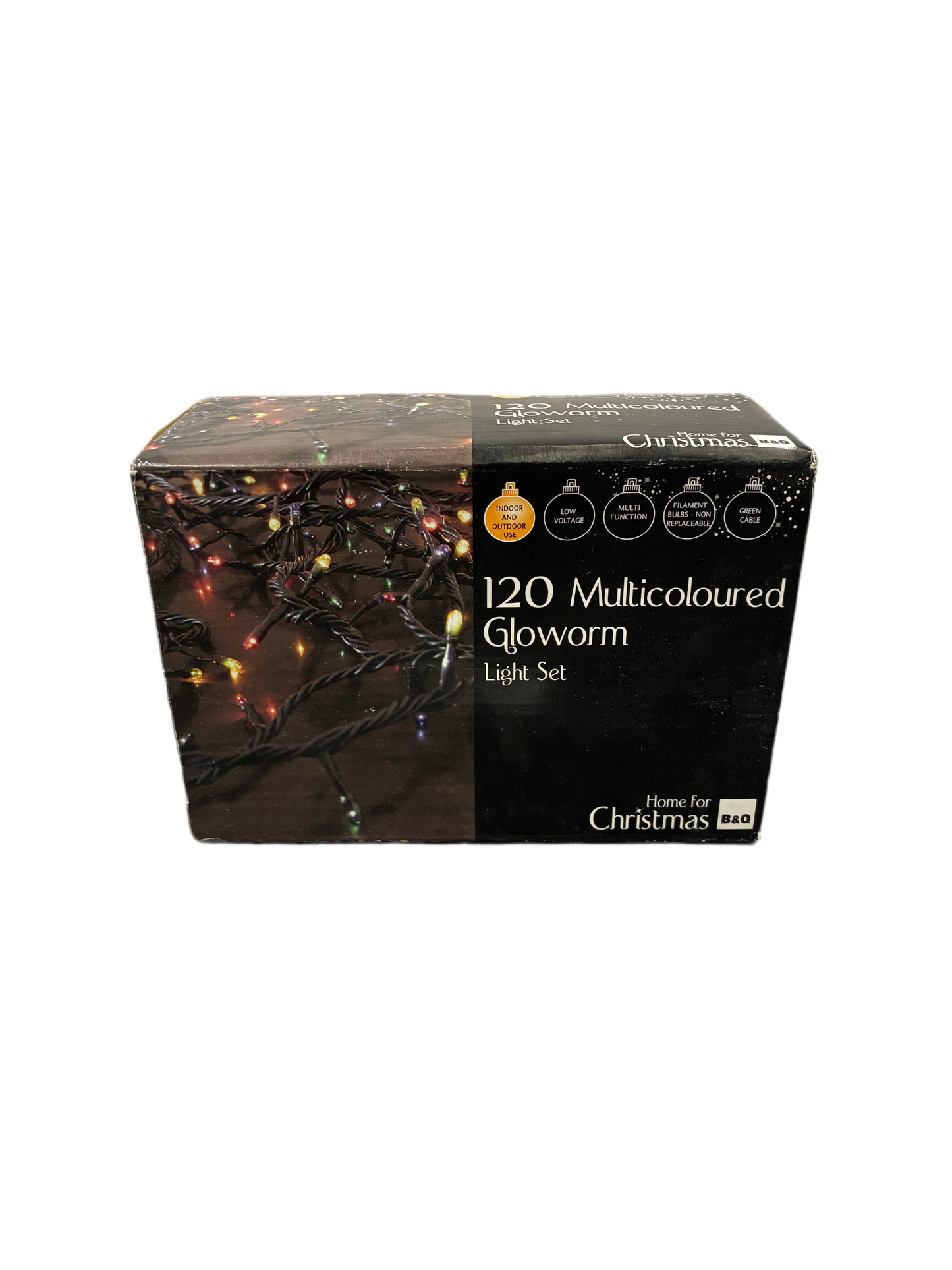 120 Multicoloured Christmas Lights (New)