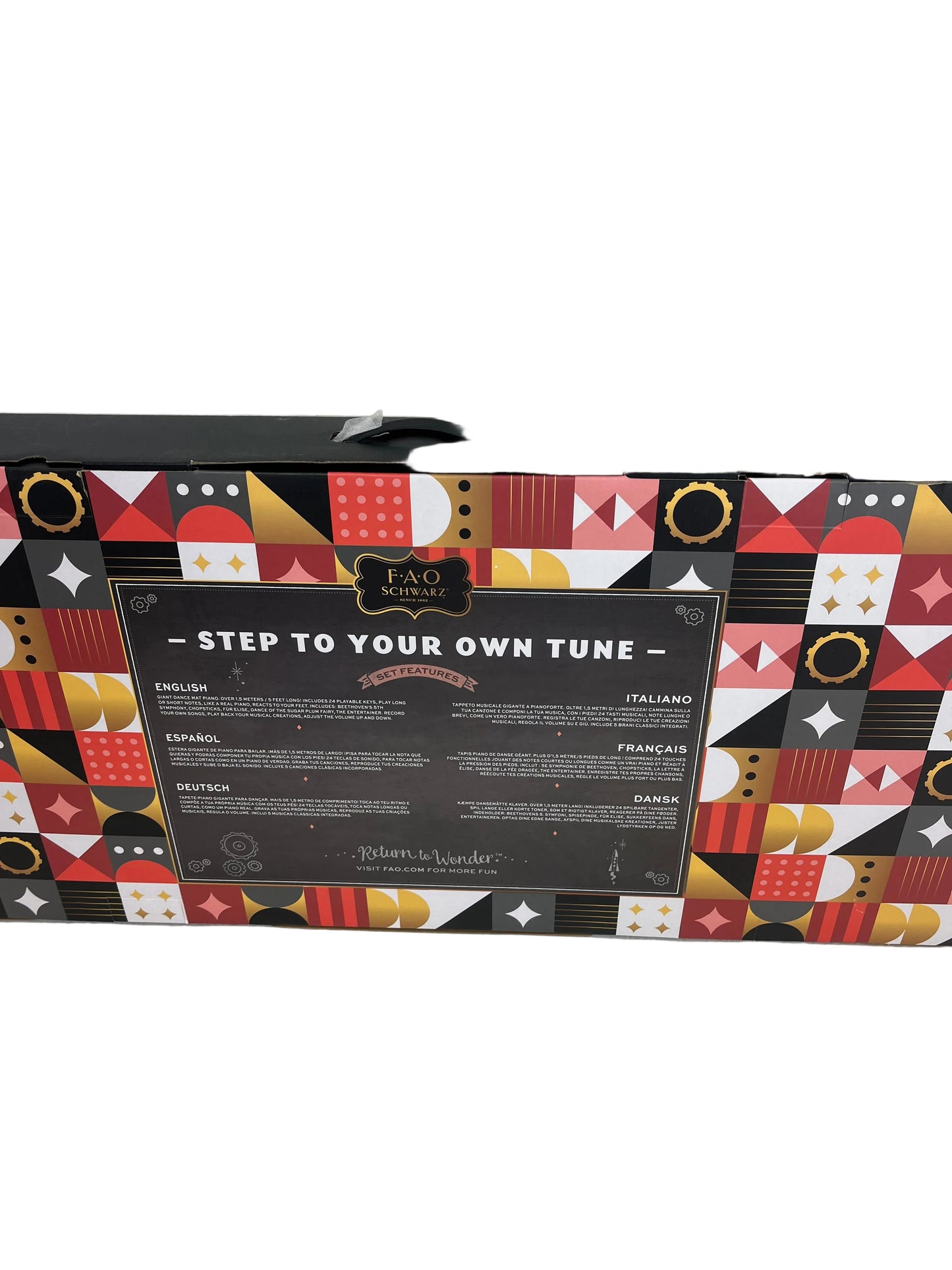 FAO Schwarz Giant Dance-On Piano (Pre-Loved)