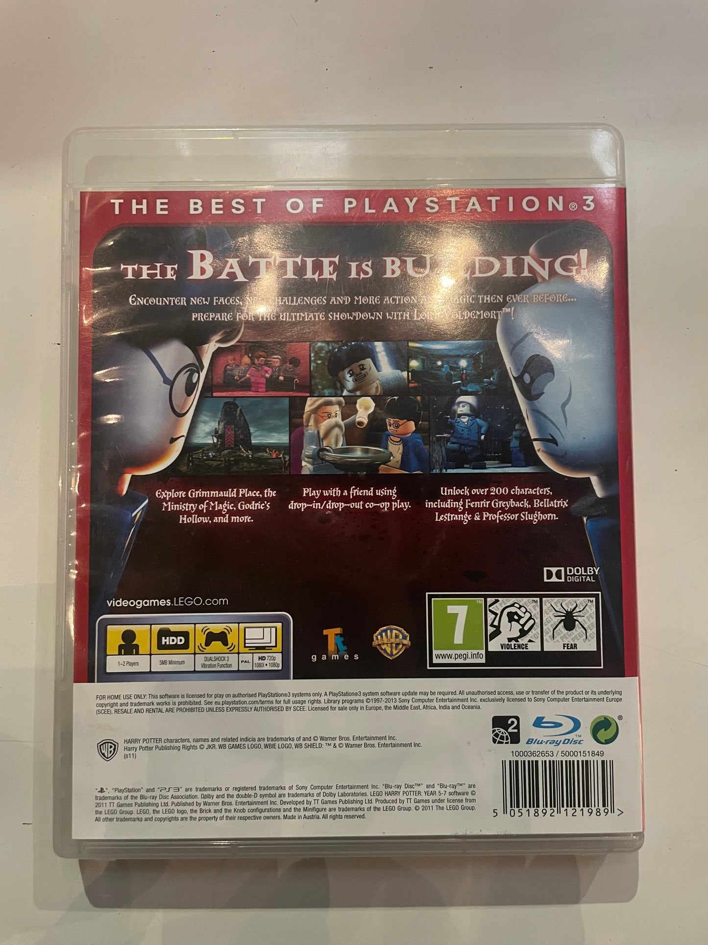 PS3 Lego Harry Potter 5-7 (Pre-Loved)