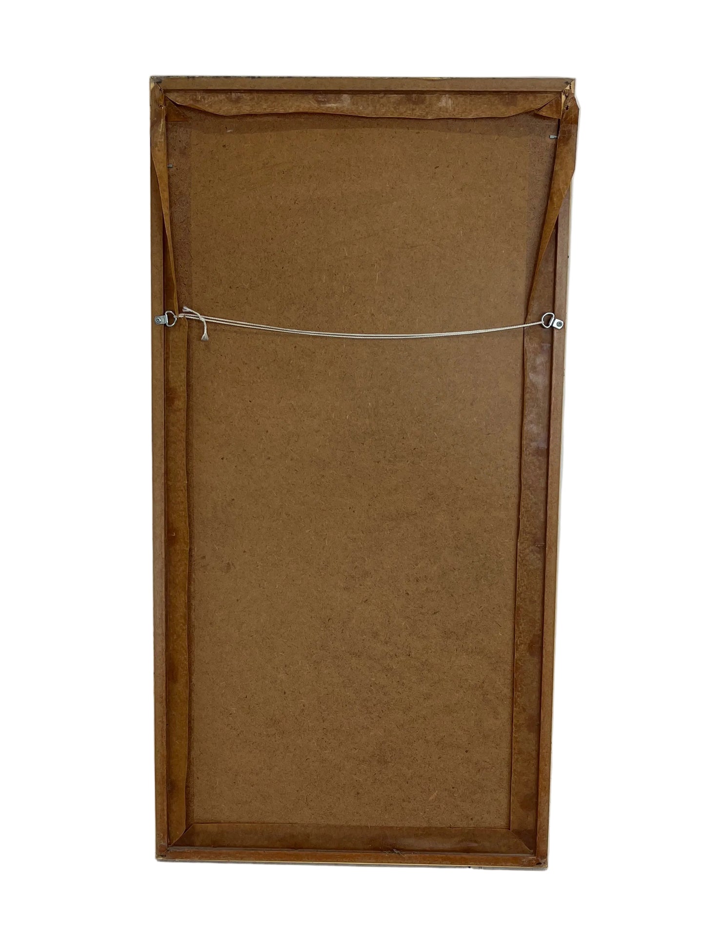 Vintage Style Gold Engraved Frame Medium Sized Wall Mirror (Pre-Loved)