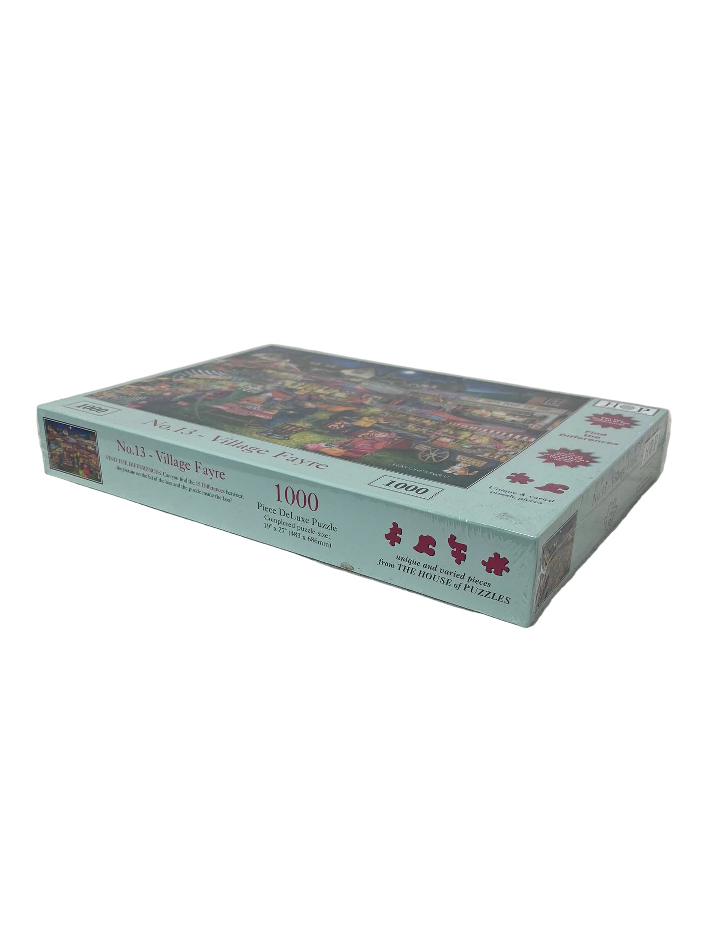 Village Fayre 1000-Piece Jigsaw Puzzle (Unused)