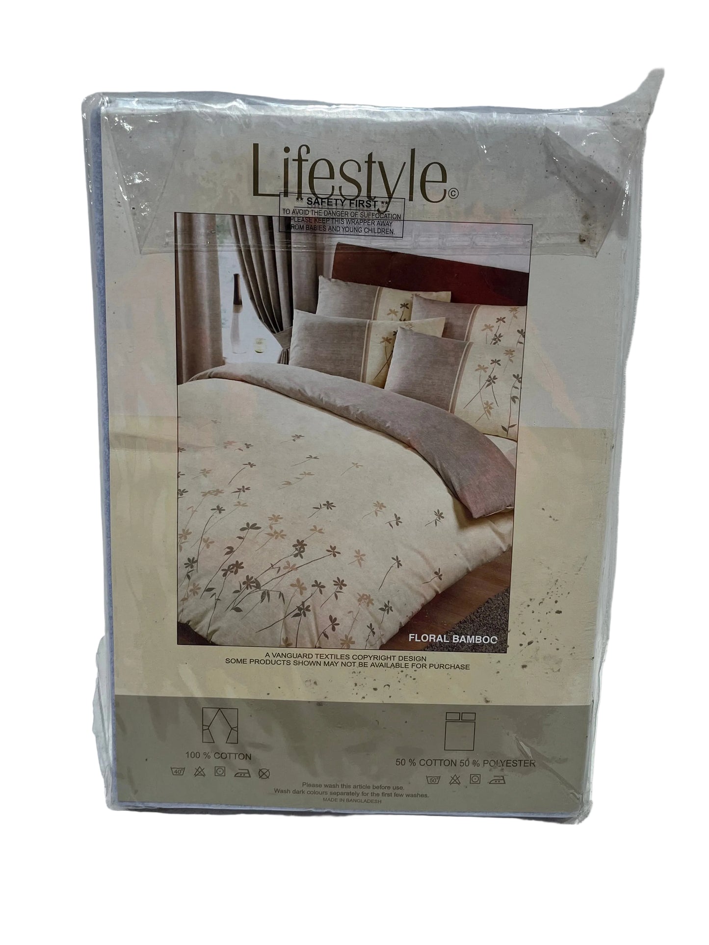 Lifestyle Blue Lilac Bedroom Furnishings Curtains (New)