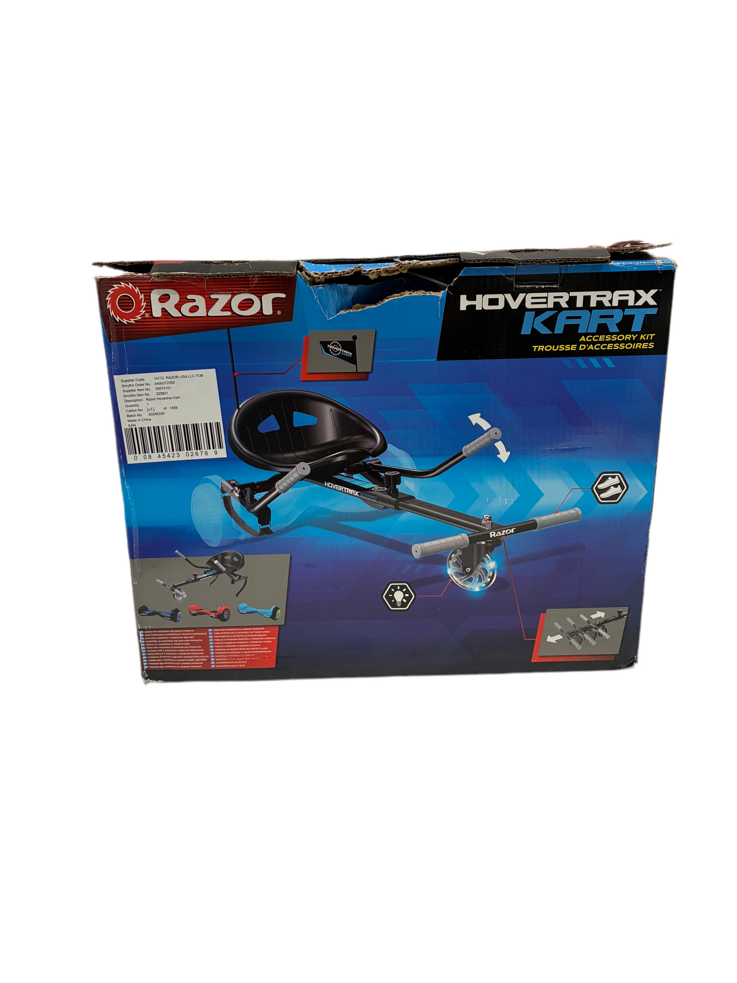 Razor Hovertrax Kart Accessory Kit (New)