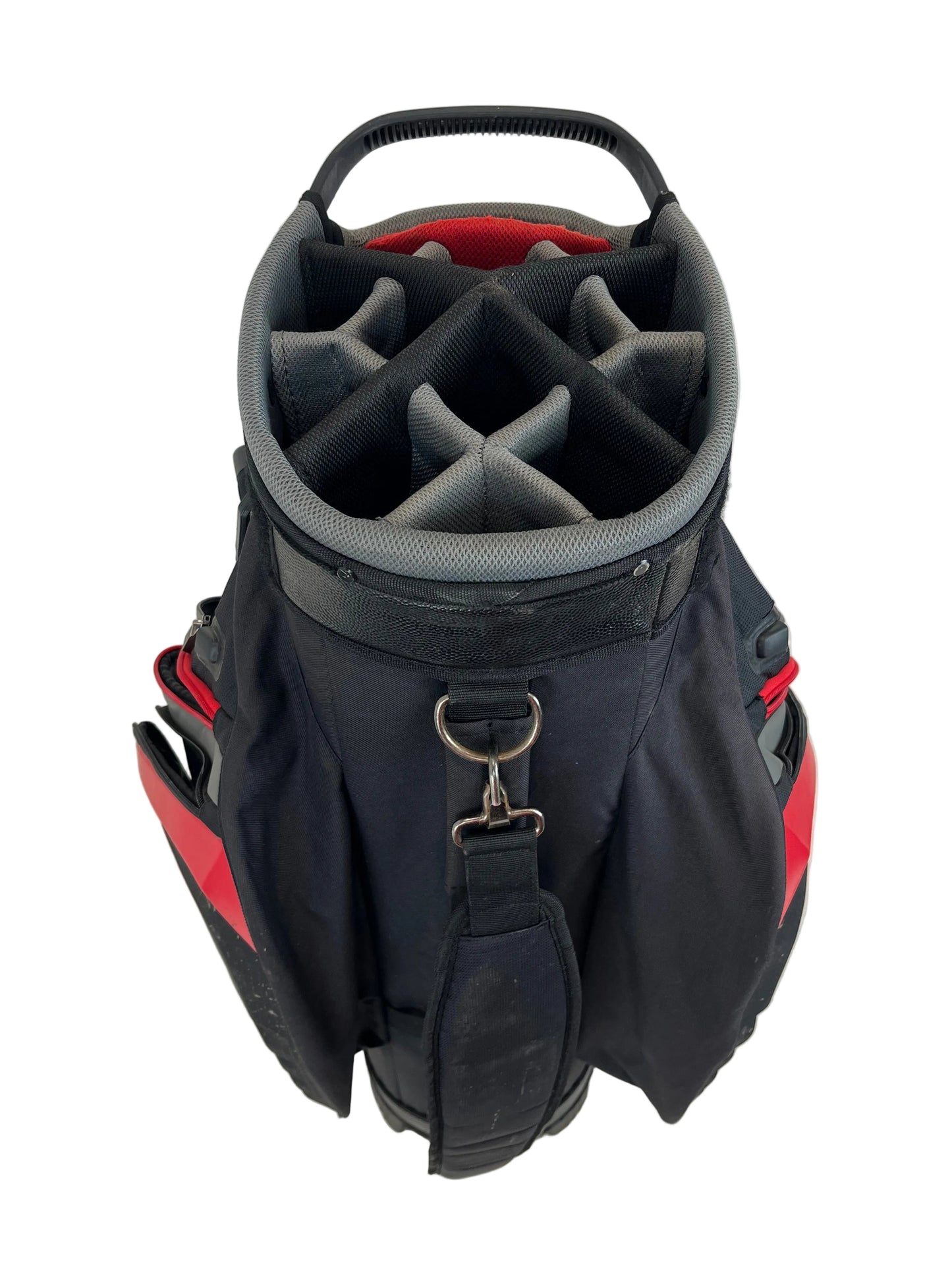 Motocaddy Pro Series Black And Red Golf Cart Bag (Pre-loved)