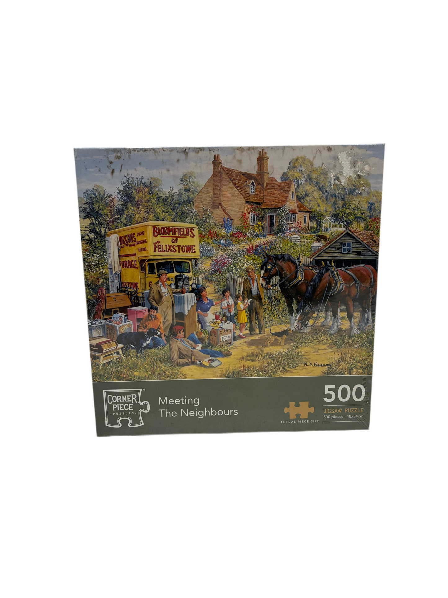 Meeting The Neighbours 500 Piece Jigsaw Puzzle (New)